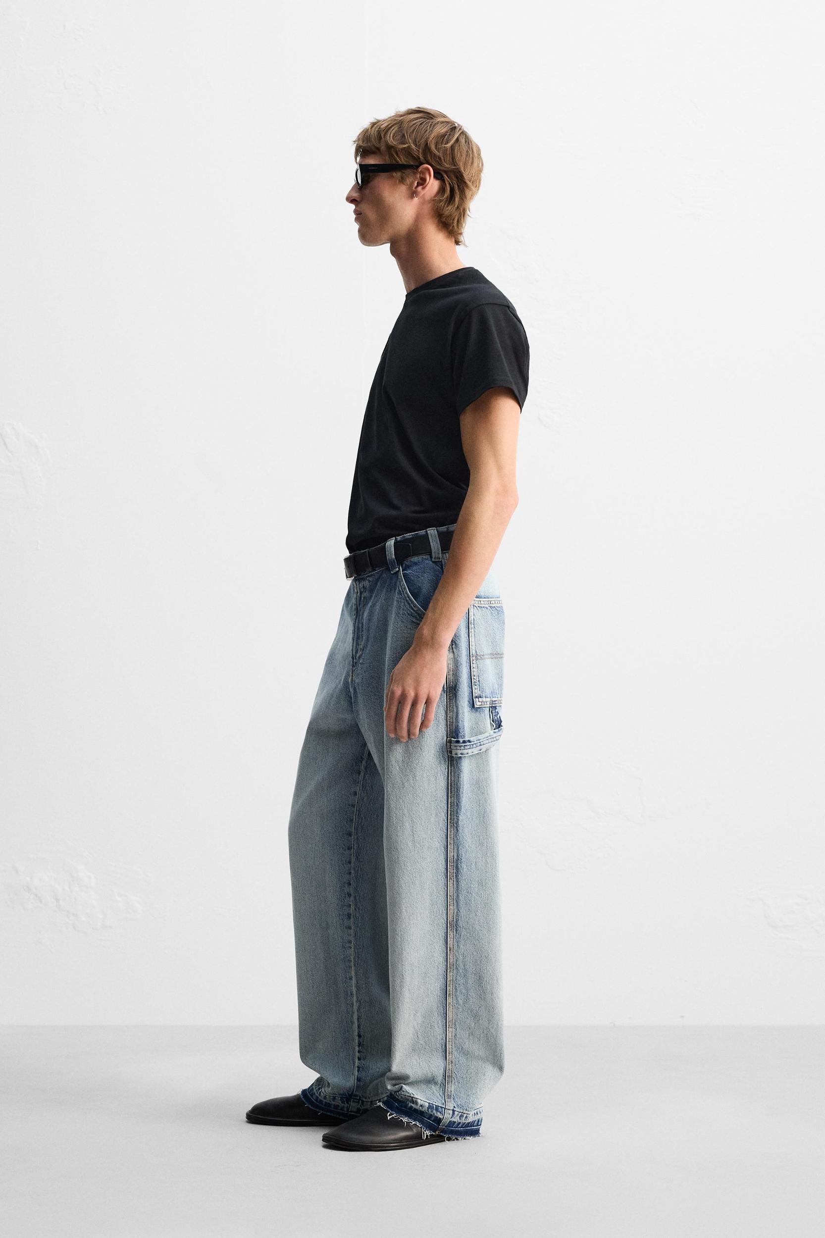 STRAIGHT FIT RELAXED CARPENTER JEANS Product Image