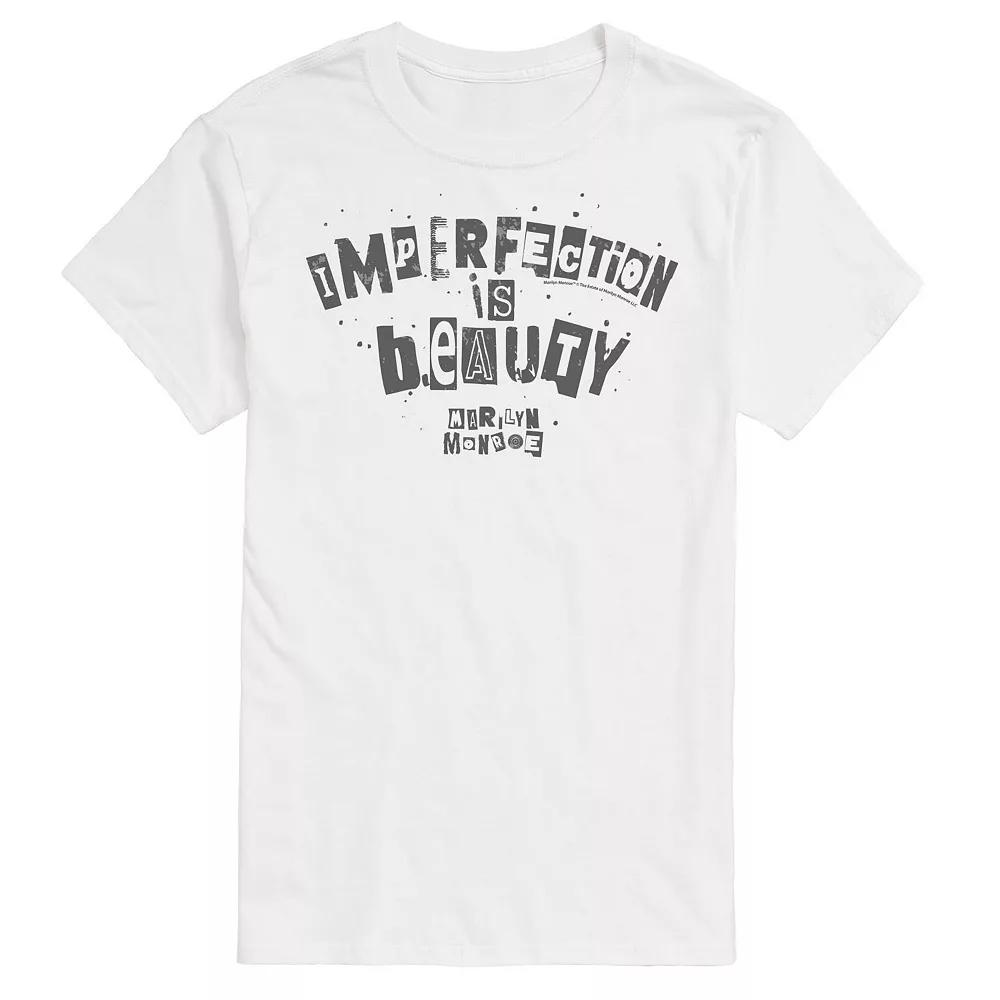 Men's Marilyn Monroe Imperfection Beauty Tee,  Product Image