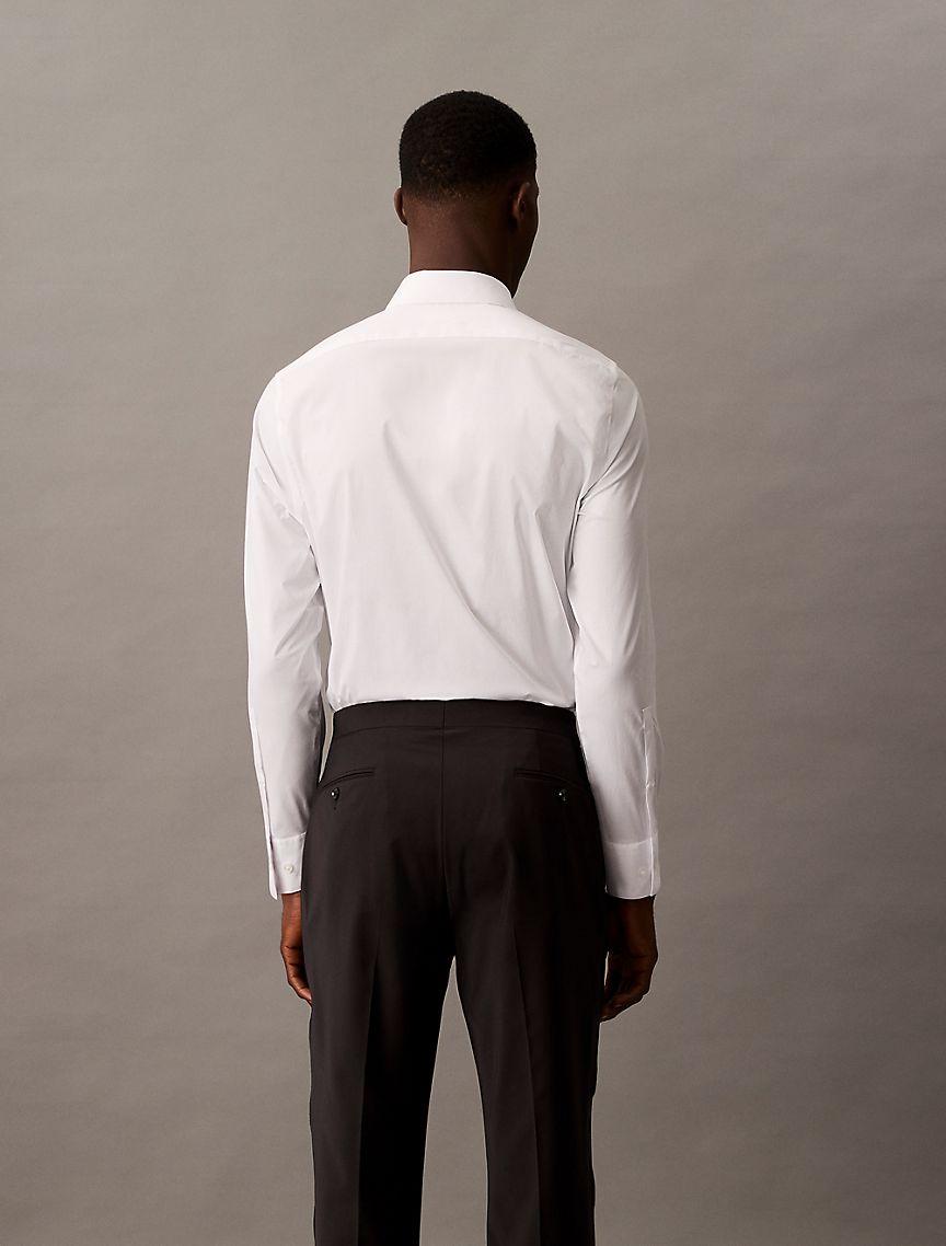 Steel Slim Button-Down Shirt Product Image