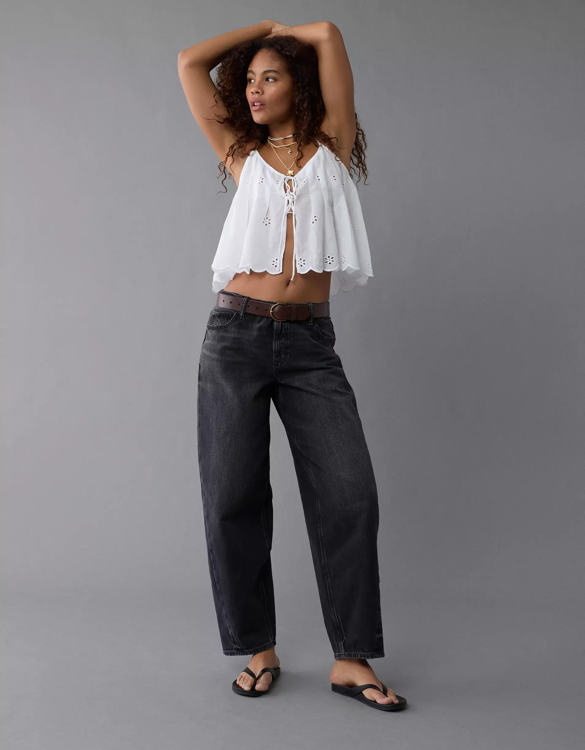 AE Tie Front Flyaway Cami Product Image