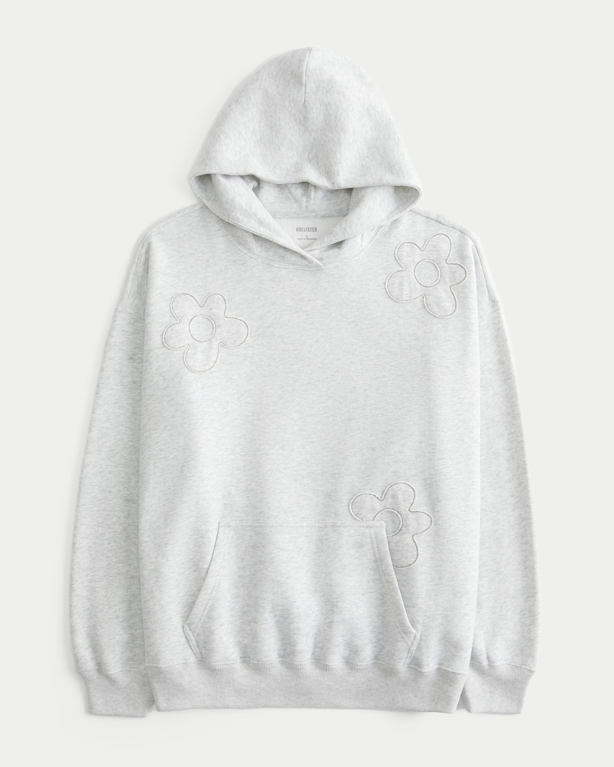 Oversized Bow Graphic Hoodie Product Image