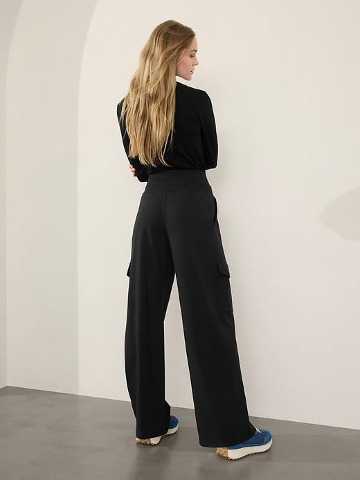 Venice High Rise Wide Leg Cargo Pant Product Image