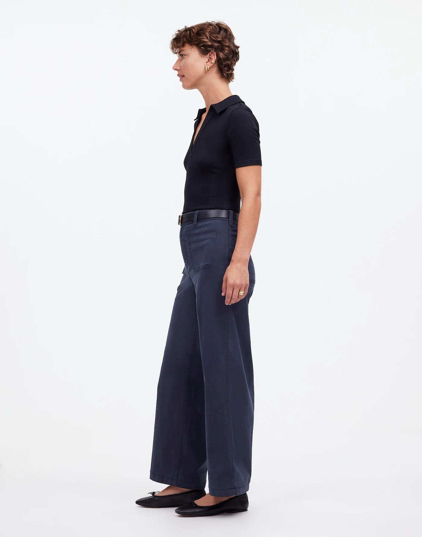 The Emmett Wide-Leg Pant: Patch Pocket Edition Product Image