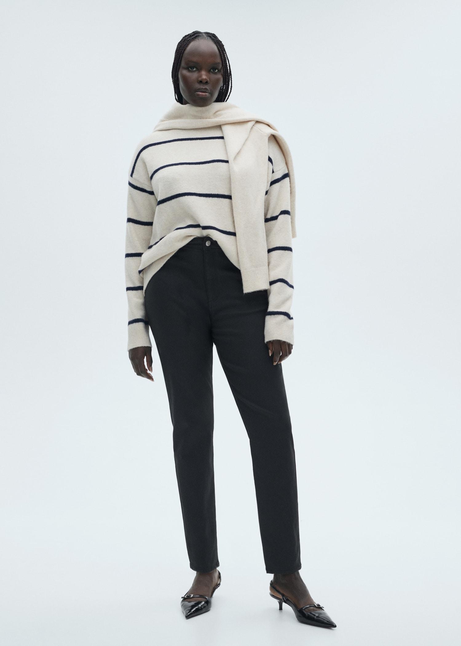 Skinny coated jeans - Women | MANGO USA Product Image