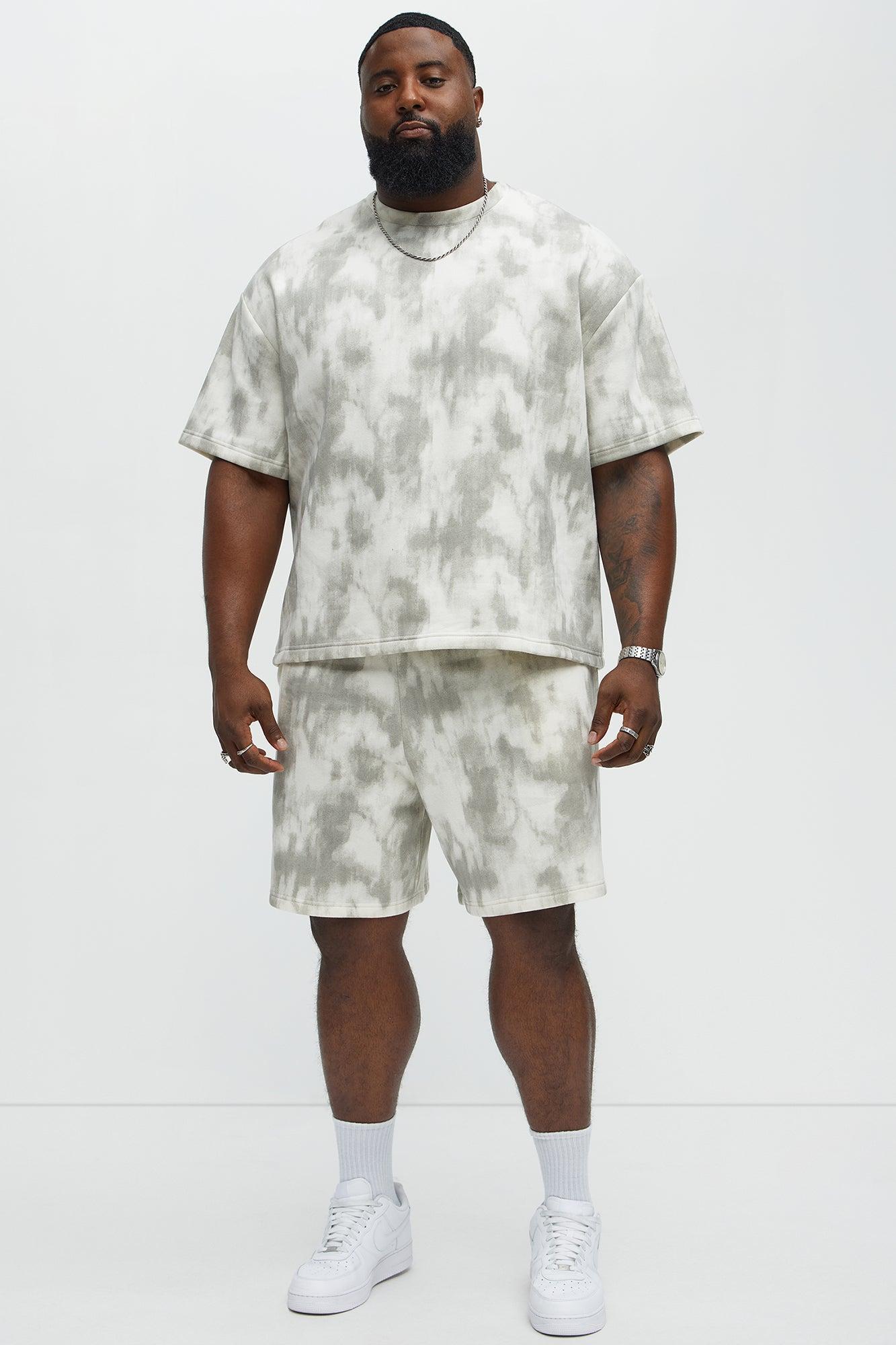 Tyson Faded Short Sleeve Tee - Cream/combo Product Image