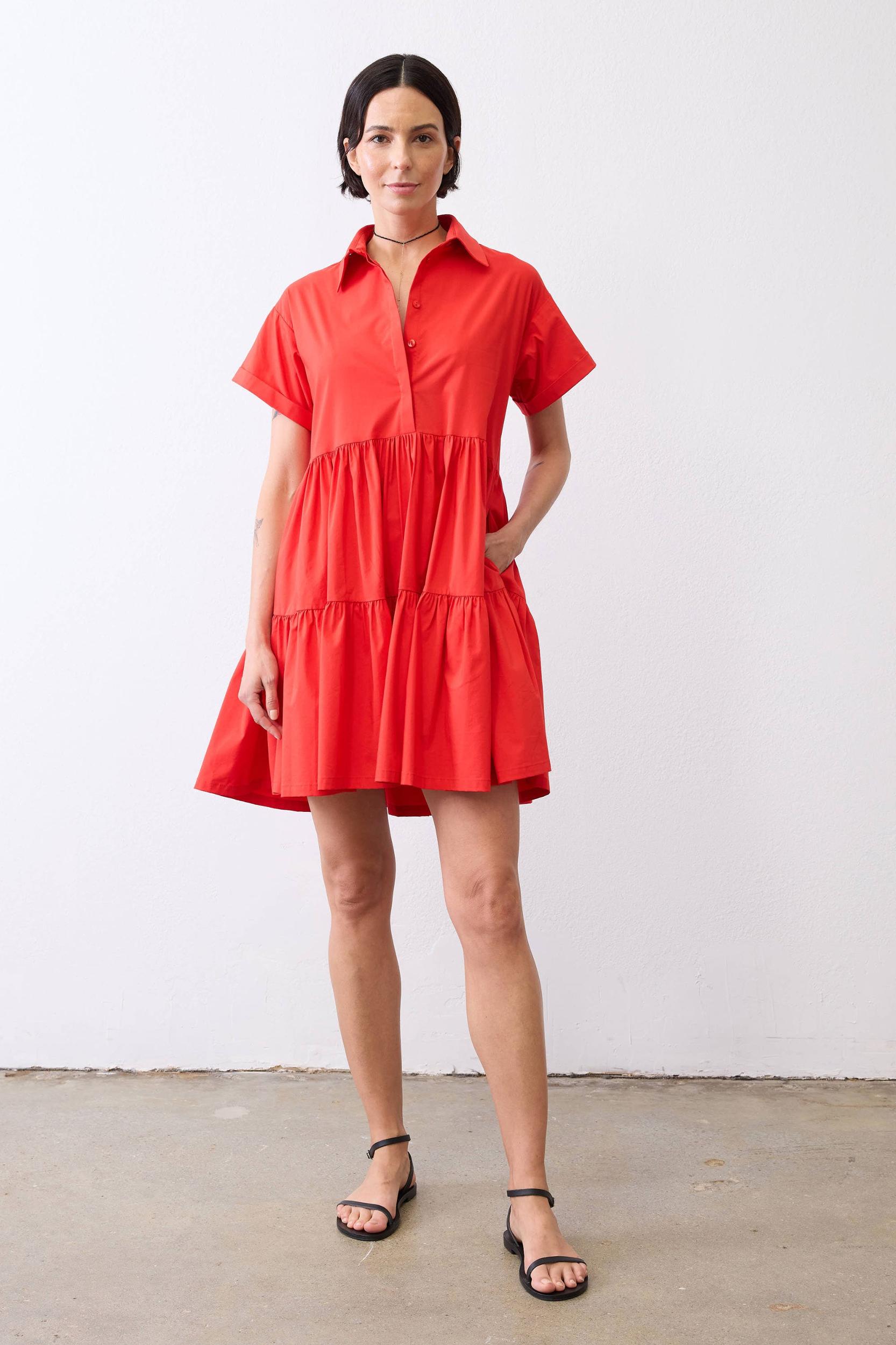 Walking On Air Poplin Dress Product Image