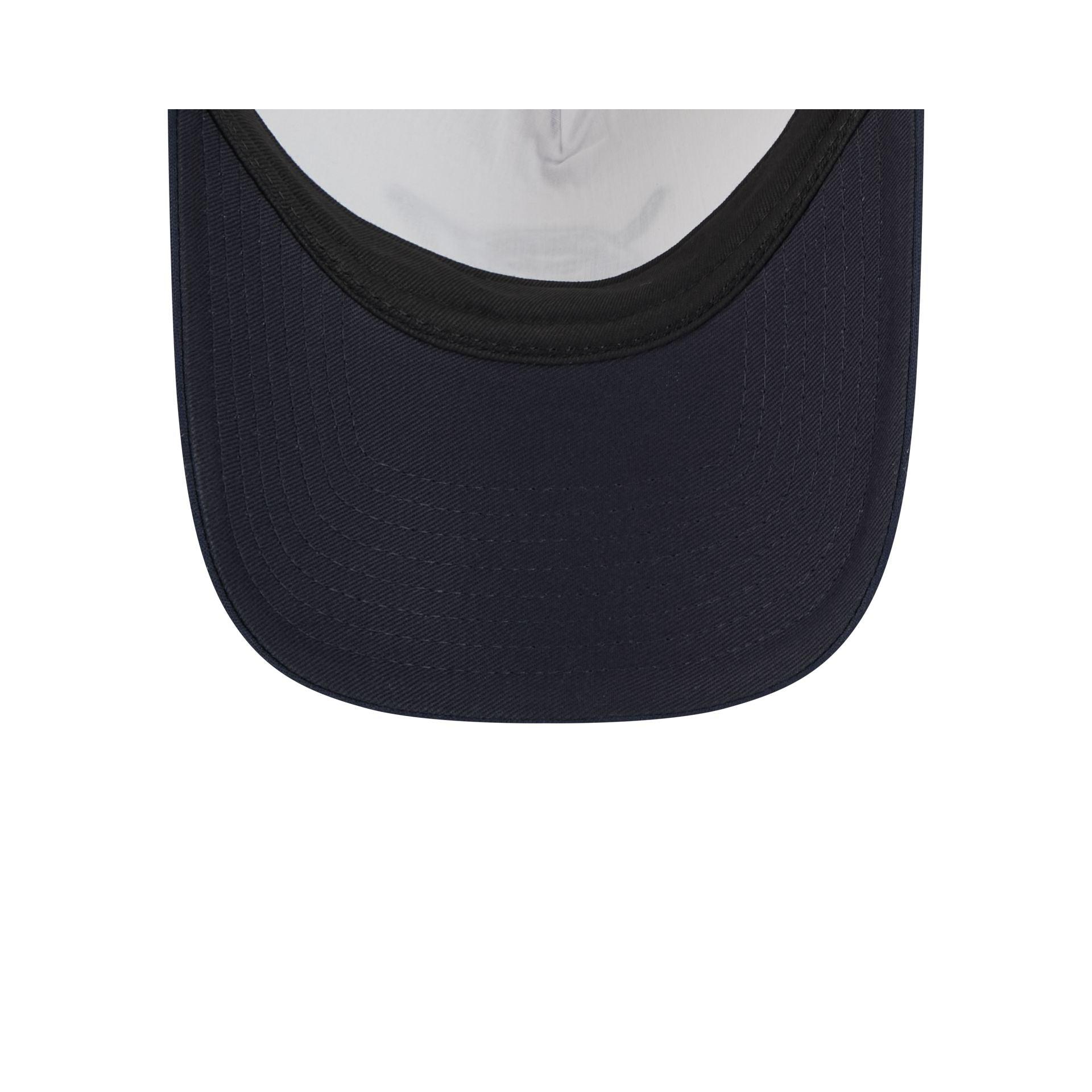 Pittsburgh Pirates Navy Purple 9FORTY A-Frame Trucker Hat Male Product Image