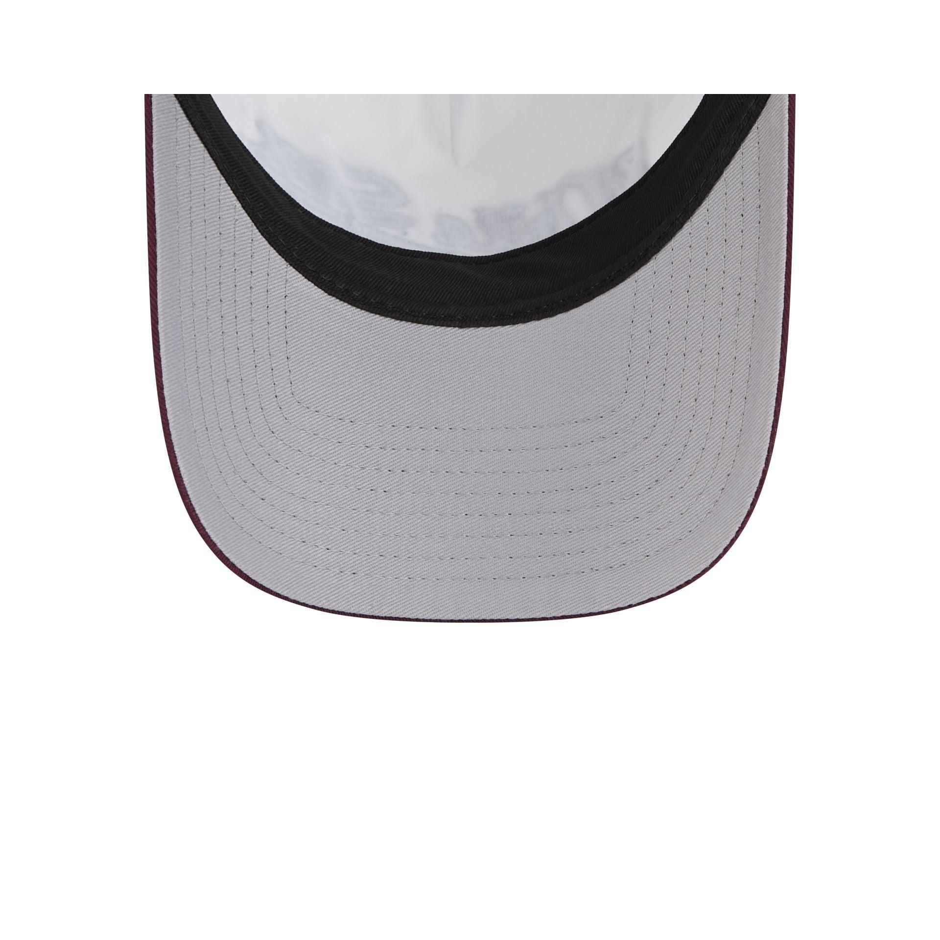 Chicago White Sox Optic White 9FORTY A-Frame Snapback Hat Male Product Image
