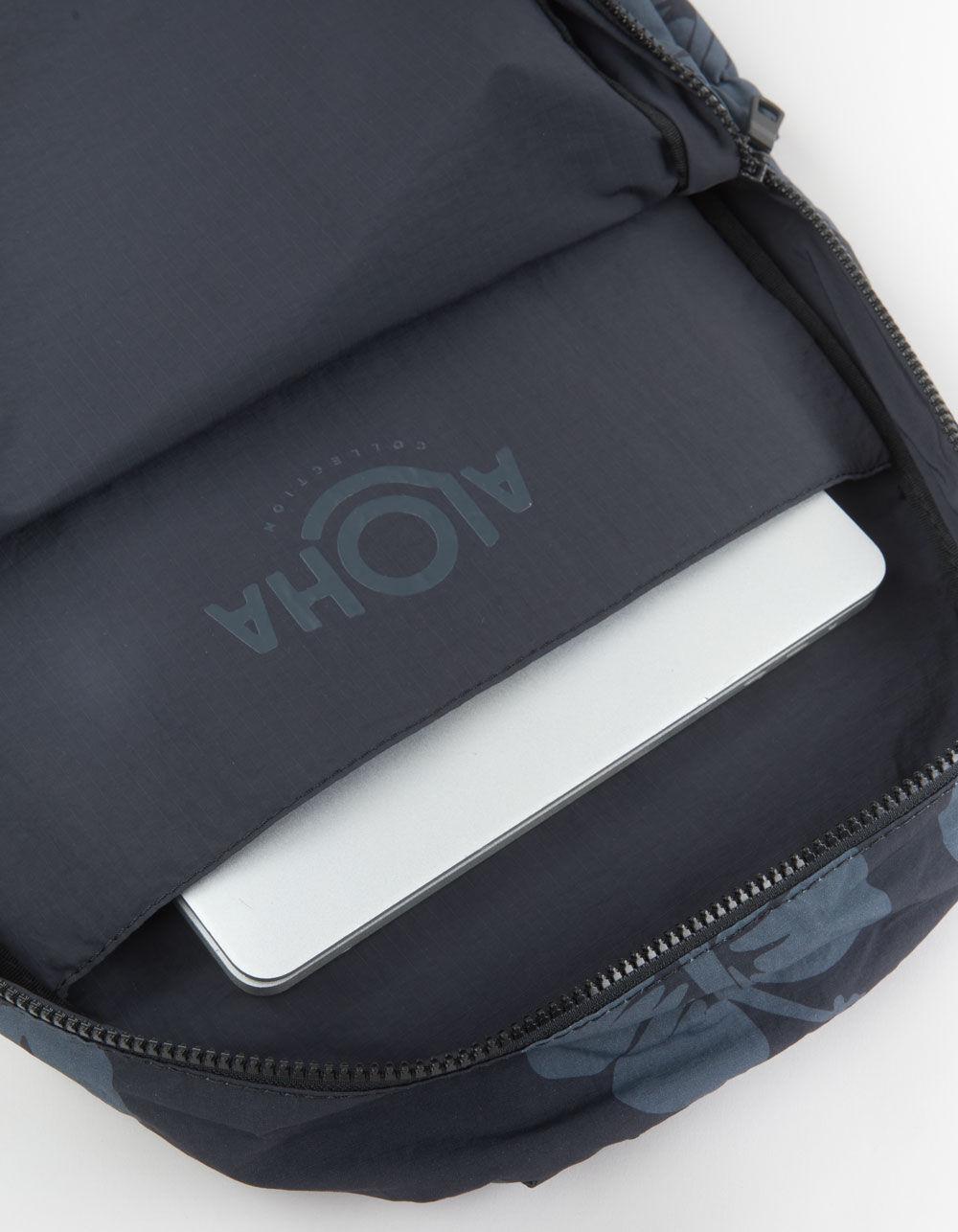 ALOHA Collection Hana Hou Travel Light Backpack - CHAR/BLK Product Image