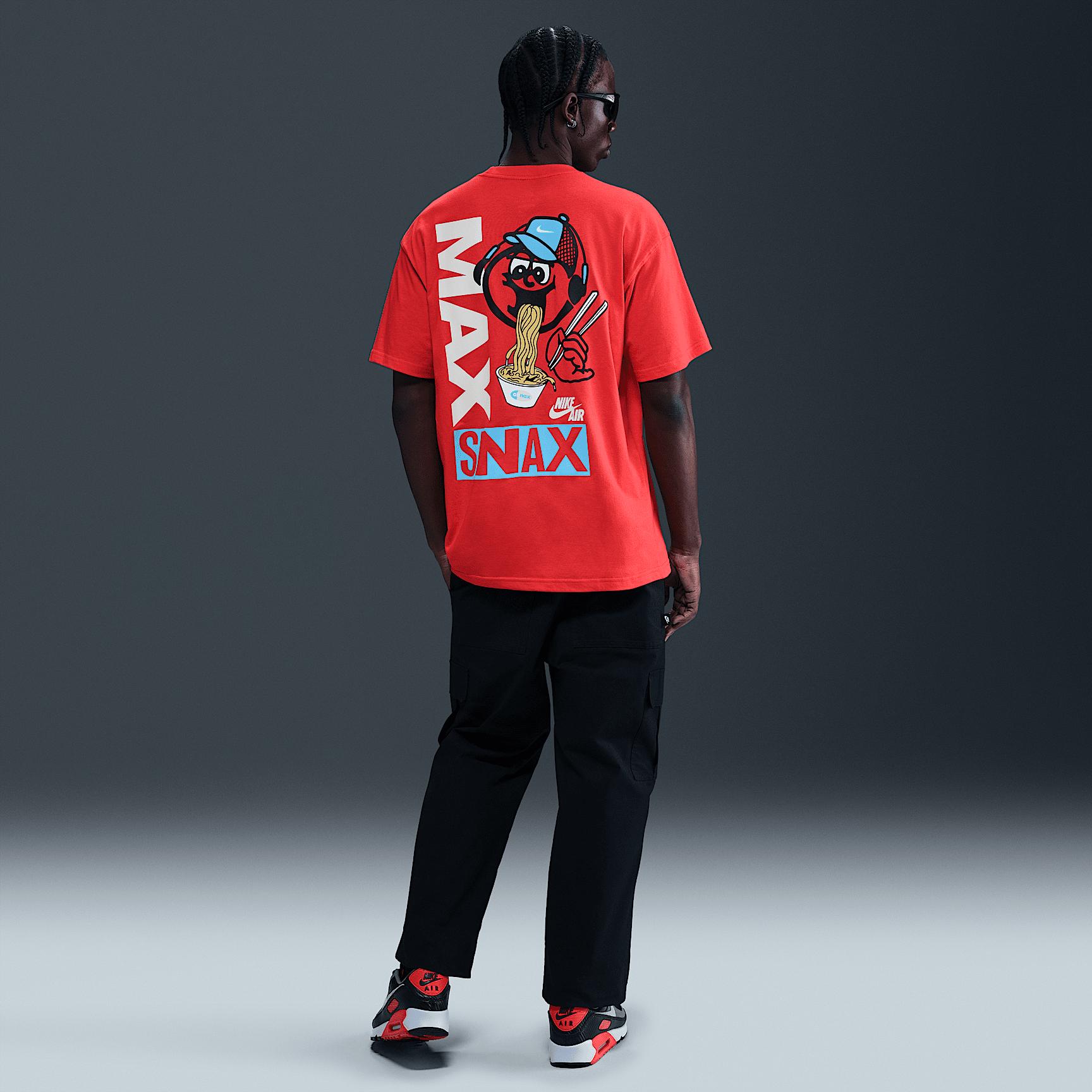 Mens Nike Sportswear Sole Food Max Snax T-Shirt Product Image