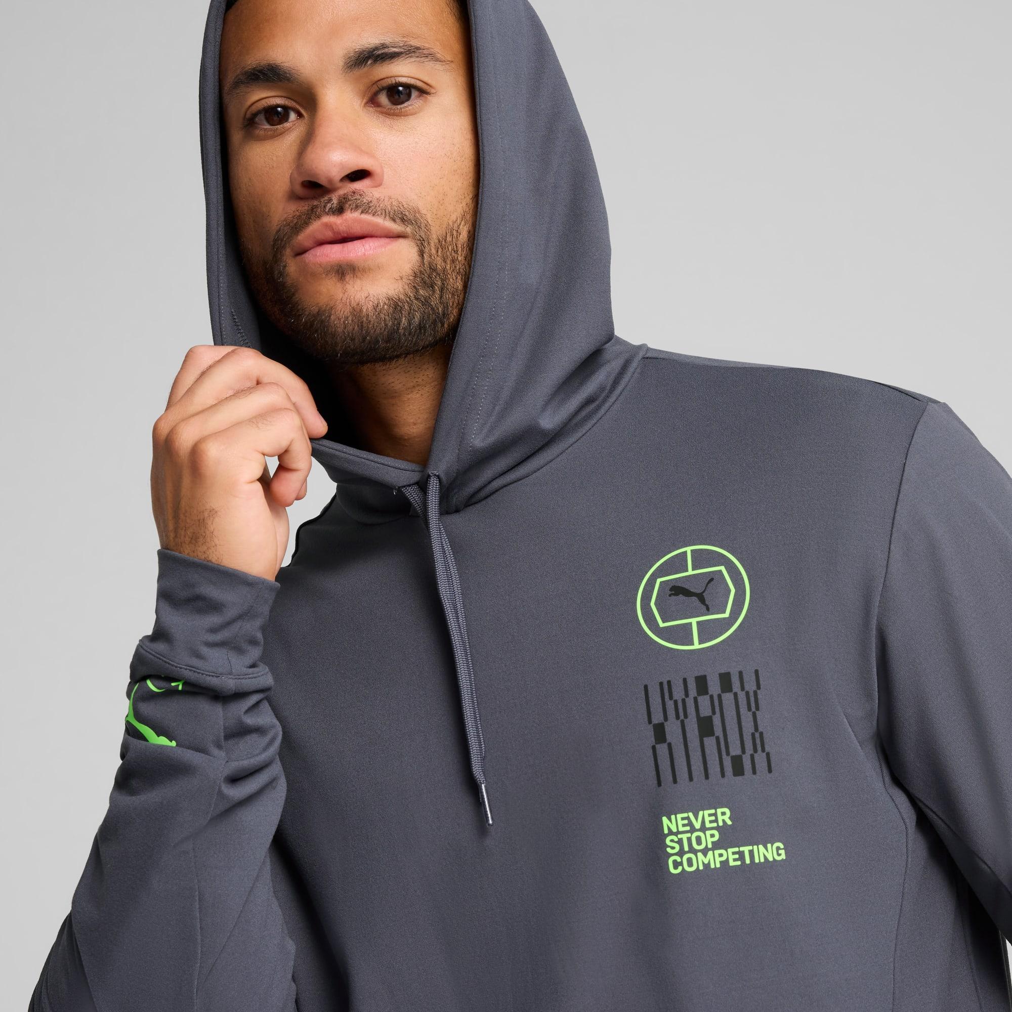 PUMA x HYROX CLOUDSPUN Men's Hoodie Product Image