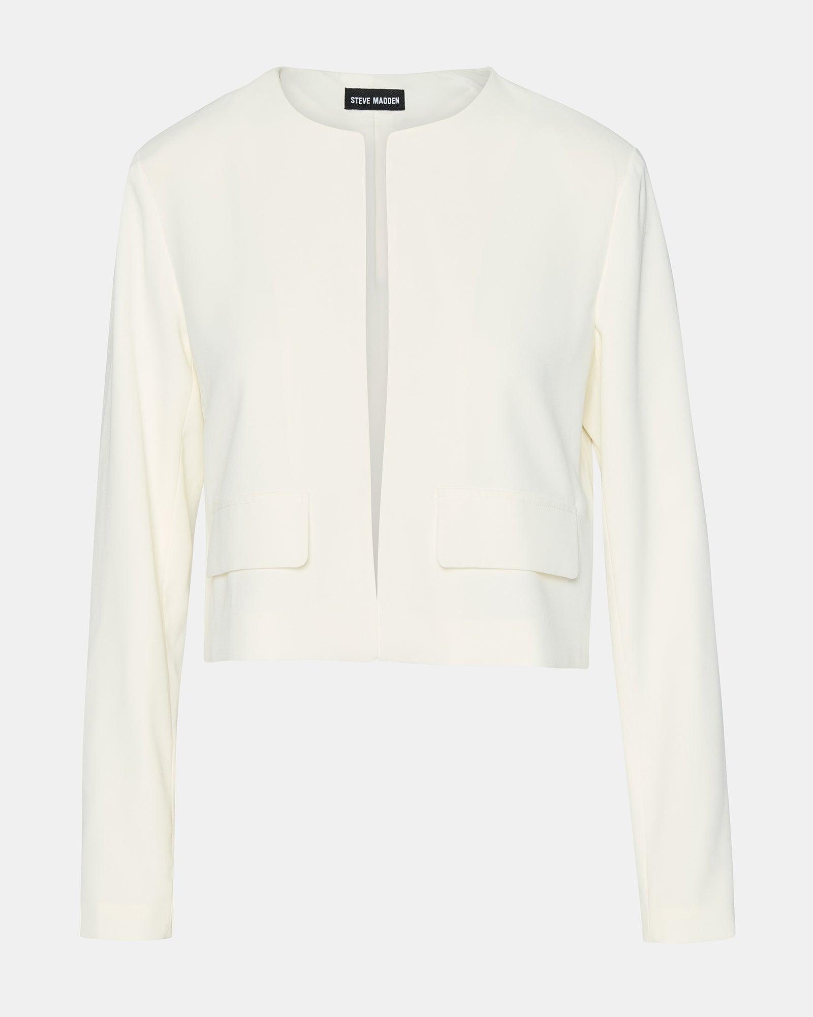 SERENEA BLAZER WHITE Female Product Image