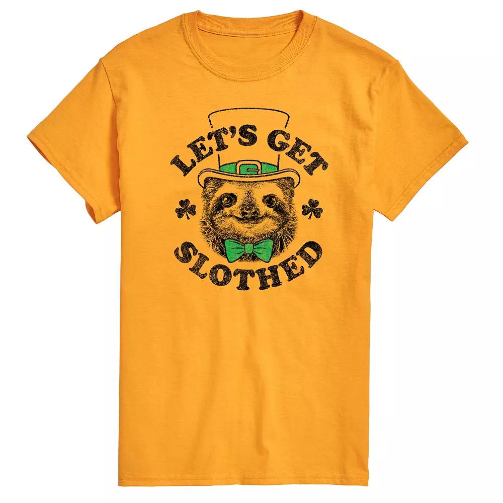 Men's Lets Get Slothed Tee,  Product Image