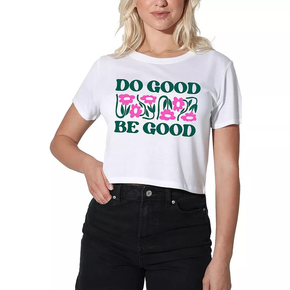 Women's Suburban Riot Mom Genes Dylan Cropped Graphic Tee, Girl's,  Product Image