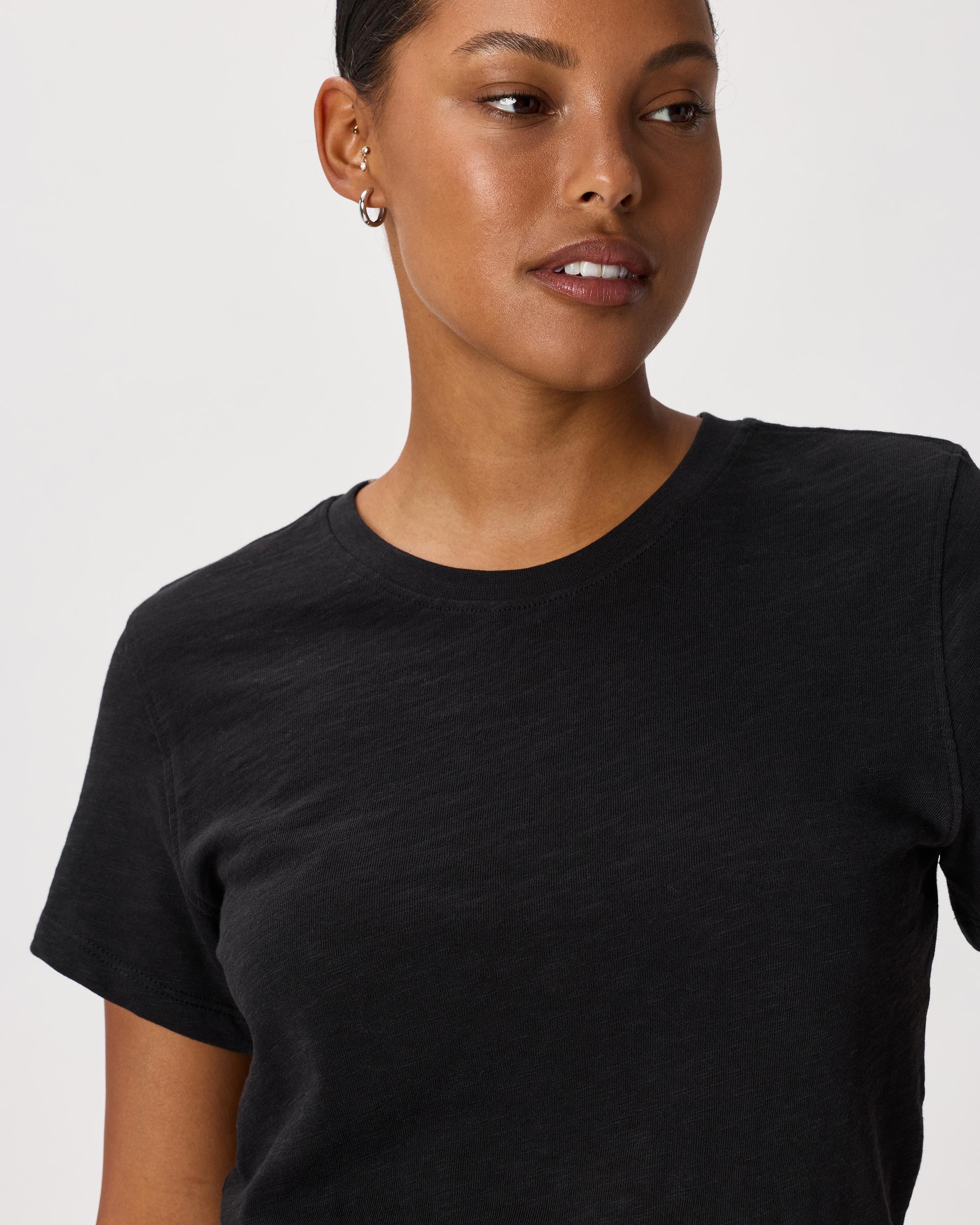Quince | Women's Slub Crewneck T-Shirt Organic Cotton Product Image
