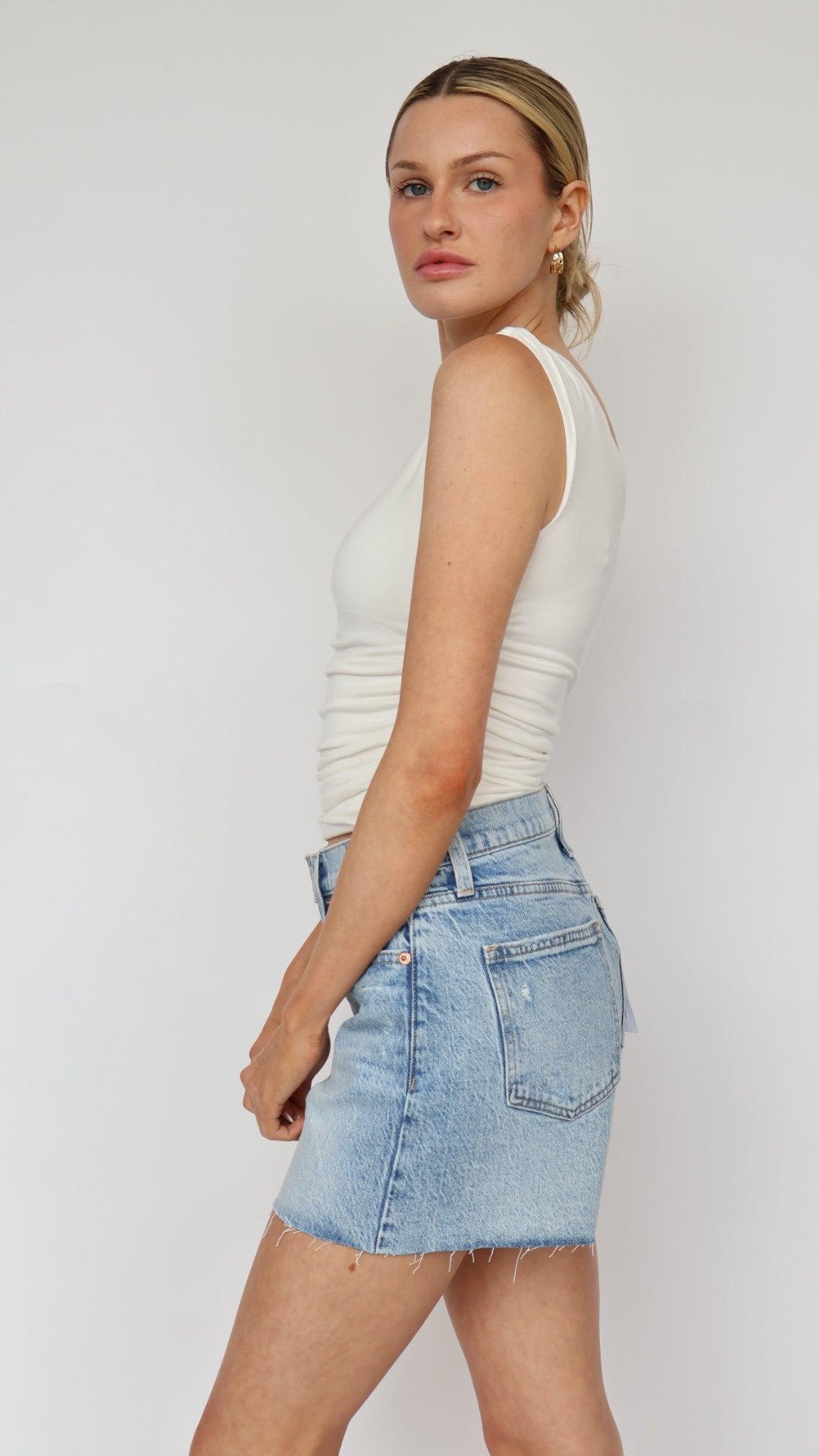 Sculpted Shirred Boat Neck Top Product Image