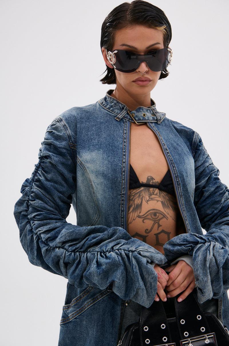 JULES DENIM TRENCH Product Image