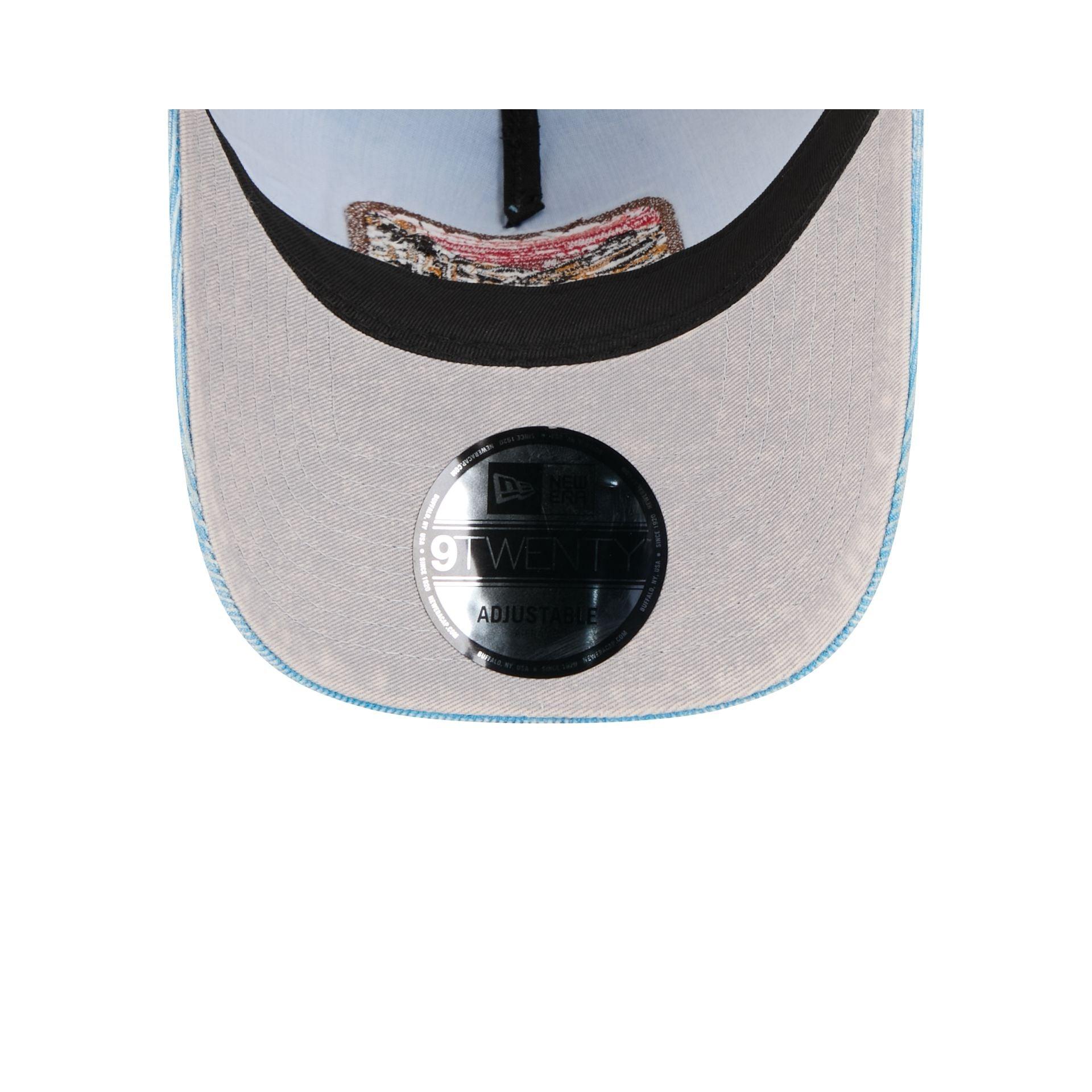 Oilers Vintage Landscape 9TWENTY A-Frame Trucker Hat Male Product Image