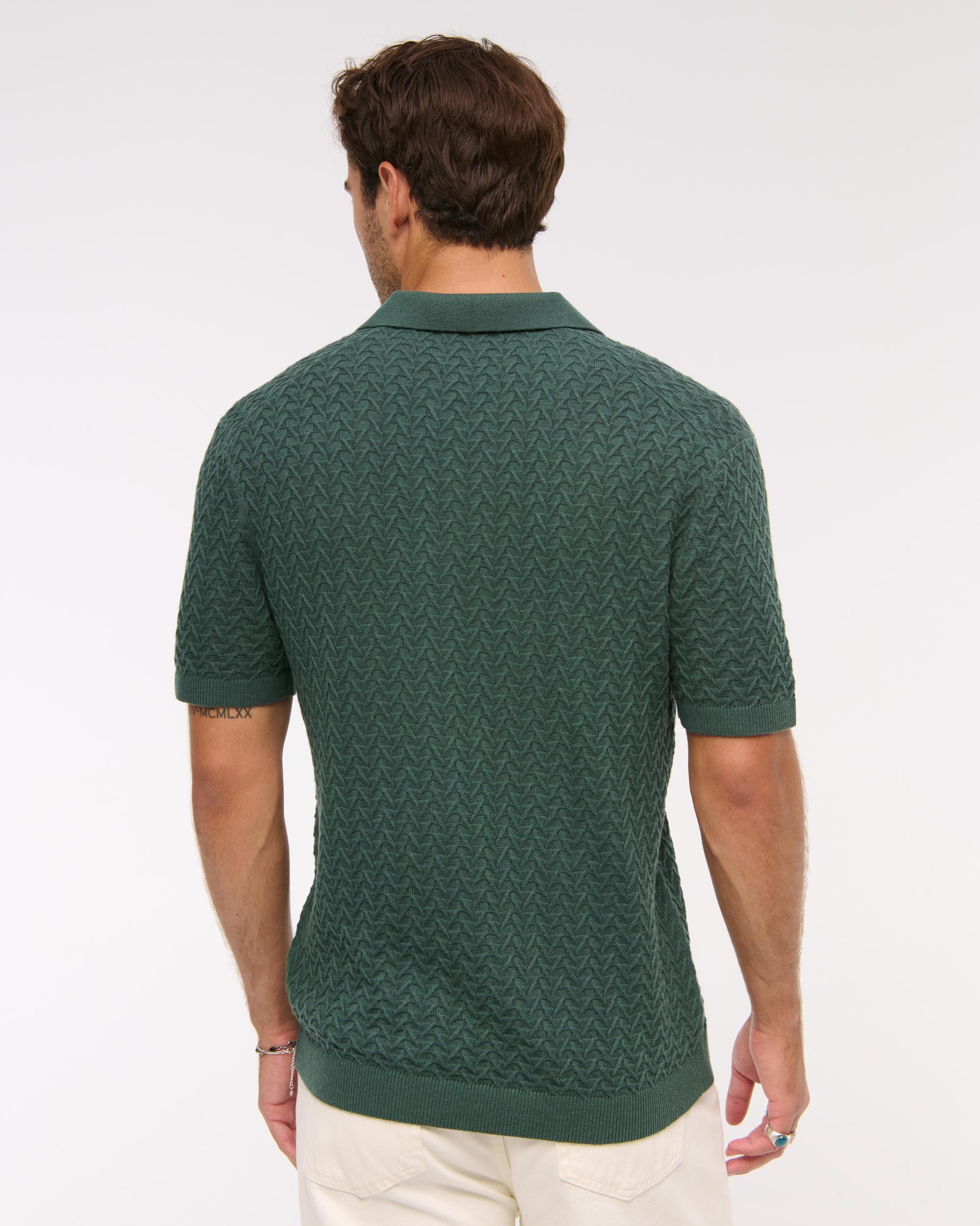 Vintage-wash cotton pocket T-shirt Product Image