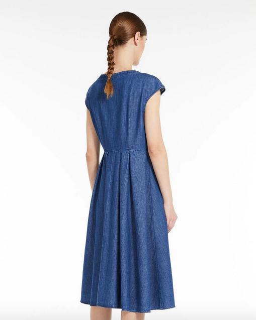 Max Mara Weekend Zuai Denim Wrap Dress Product Image