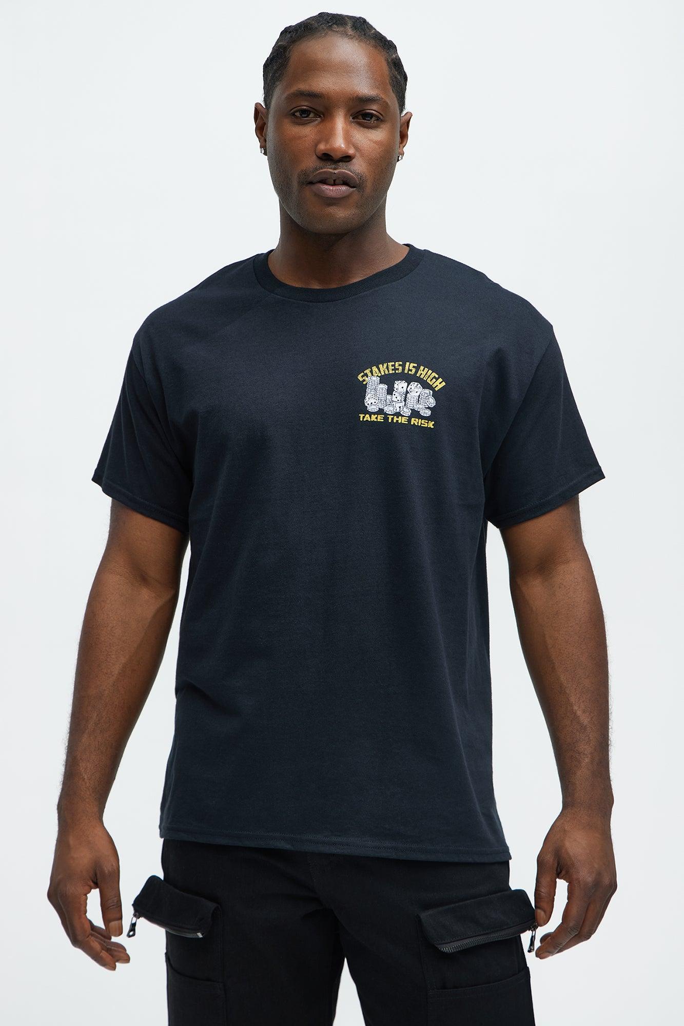 Stakes Is High Short Sleeve Tee - Black Product Image