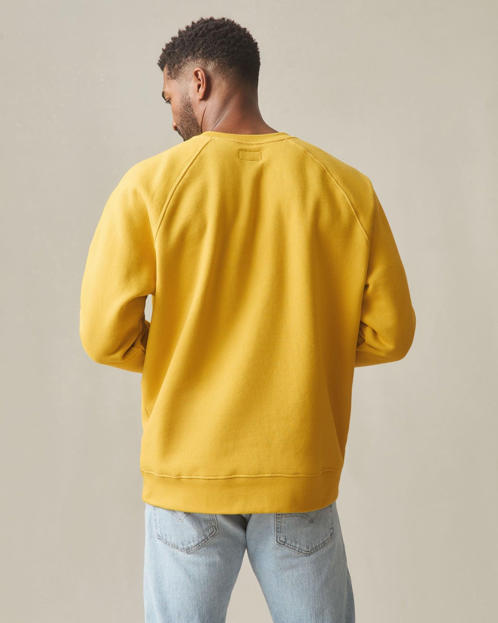 Men's Midweight Crewneck - Nugget Gold Product Image