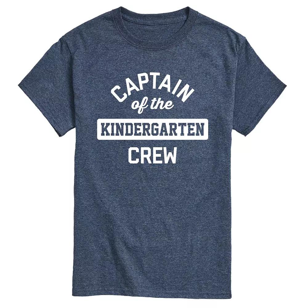 Men's Captain of Kindergarten Crew Tee,  Product Image