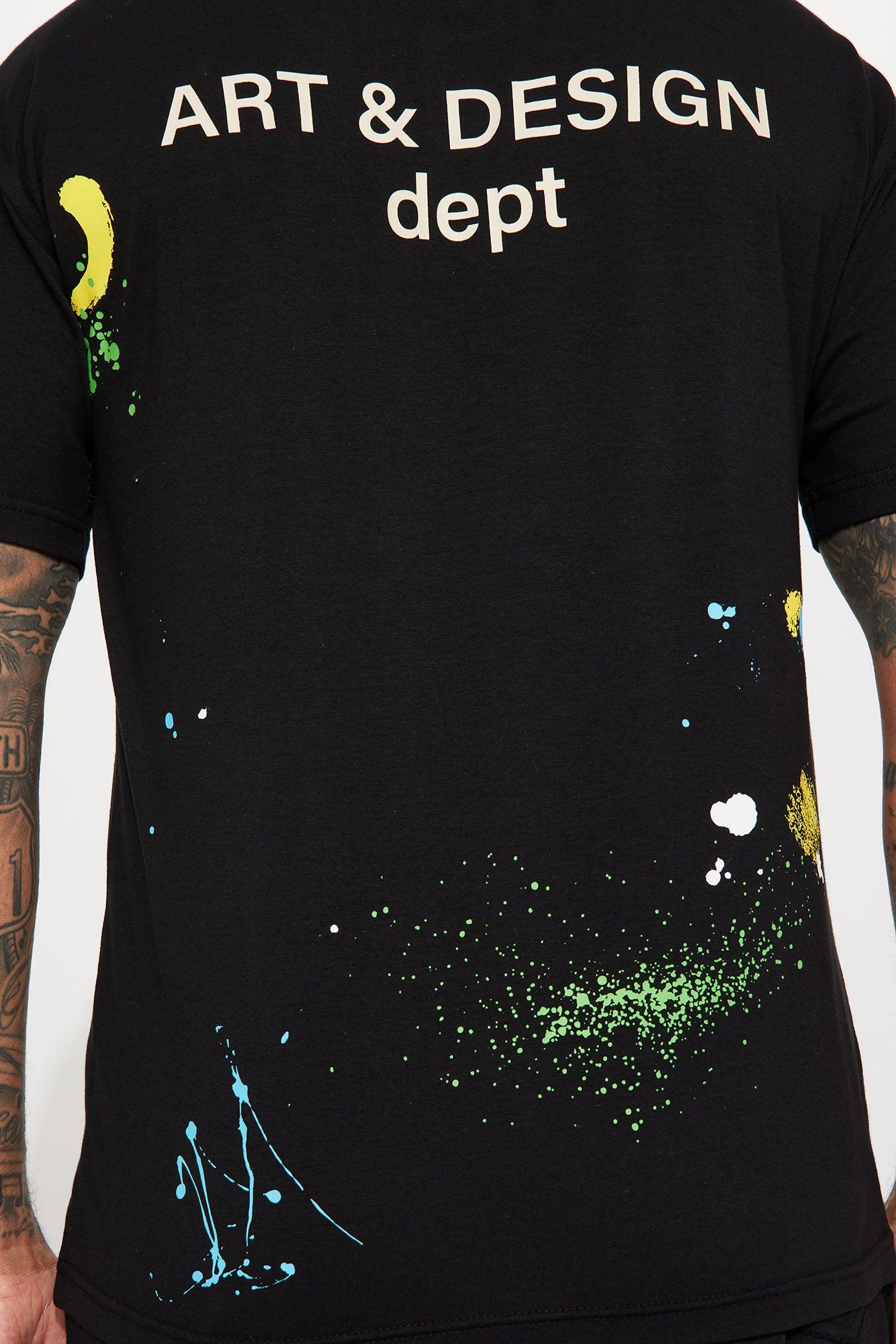 Art And Design Dept Short Sleeve Tee - Black Product Image