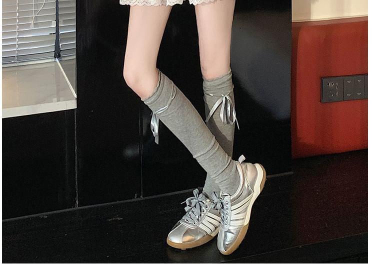 Balletcore Elastic Waist Plain Tiered Lace Trim Mini A-Line Skirt Product Image