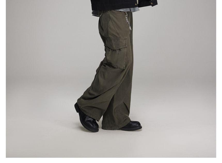 Corduroy-Collar Overfit Polo Jacket Product Image