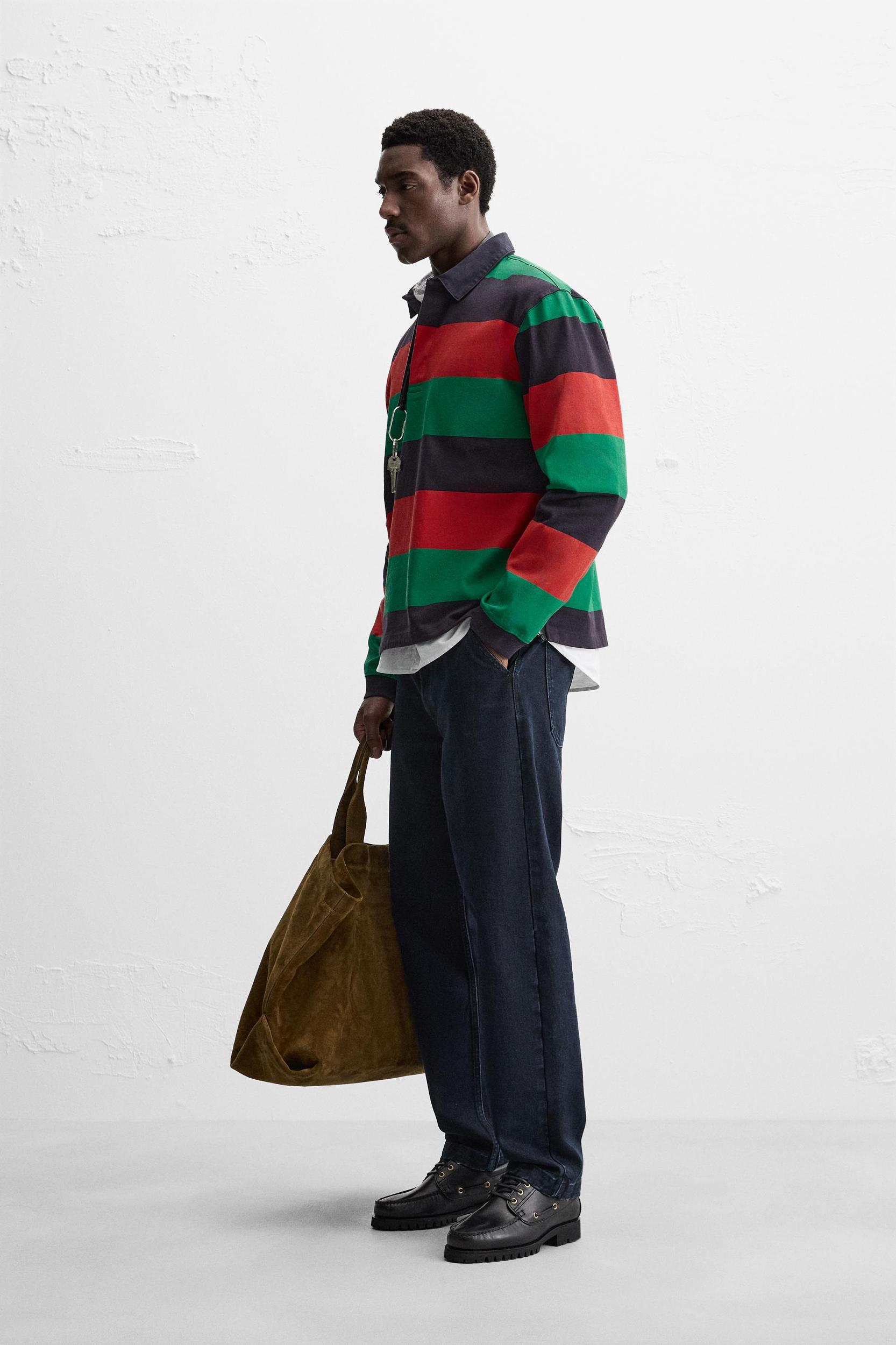 STRIPED POLO Product Image
