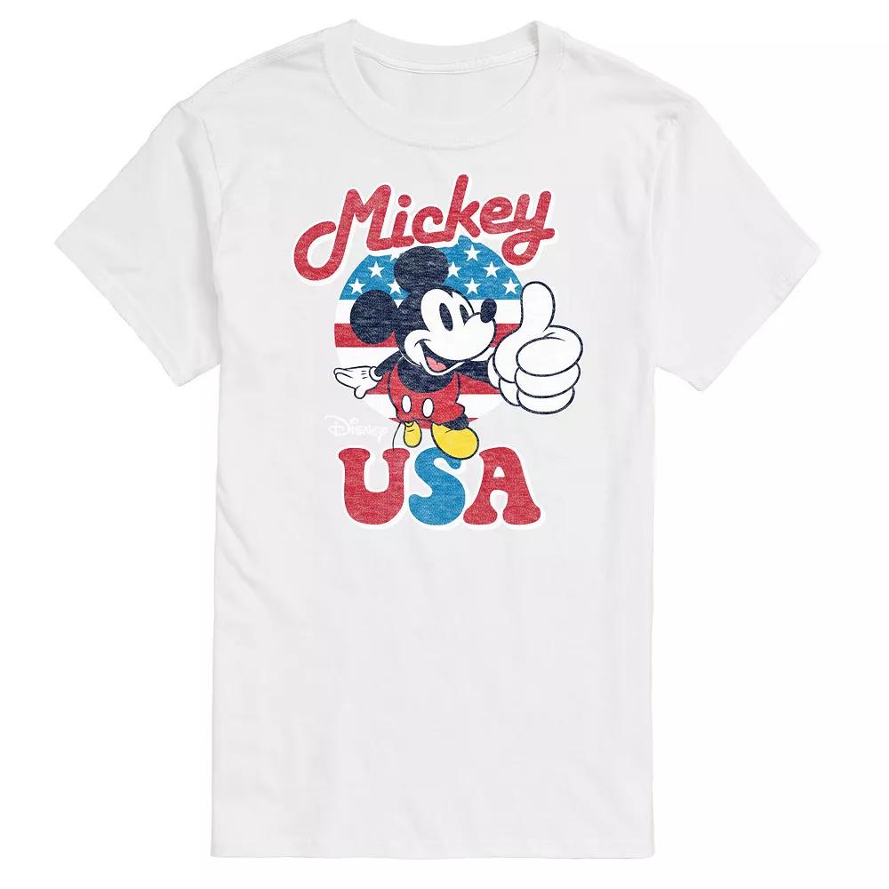 Disney's Mickey Mouse Men's USA Americana Graphic Tee,  Product Image