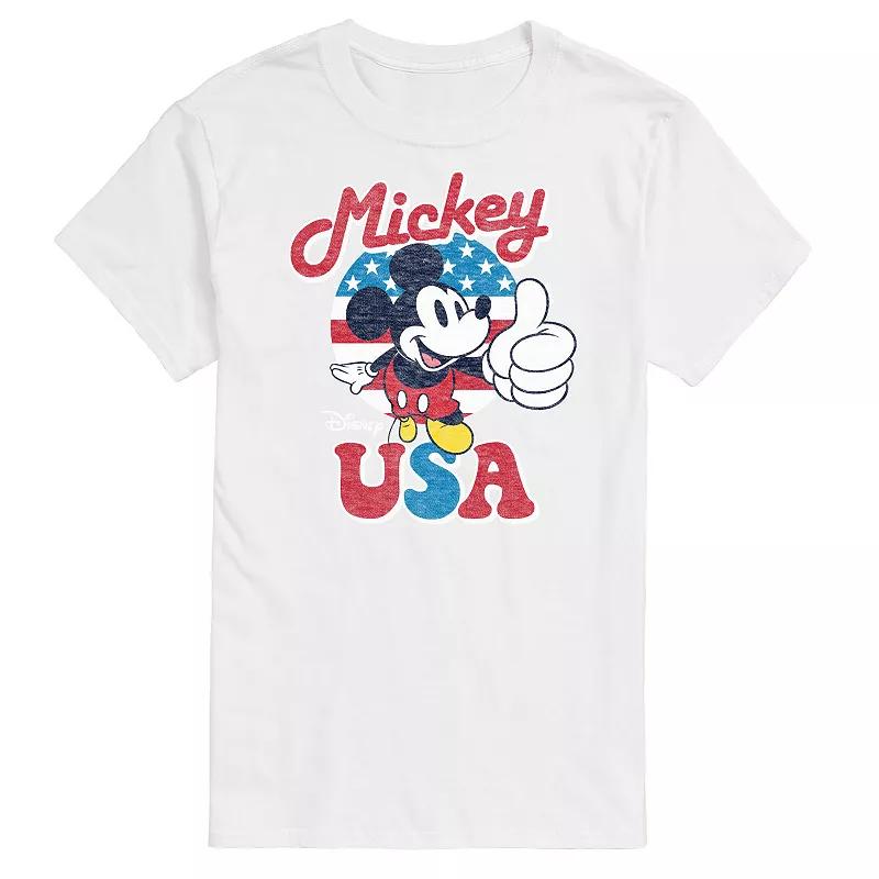 Disney's Mickey Mouse Men's USA Americana Graphic Tee,  Product Image