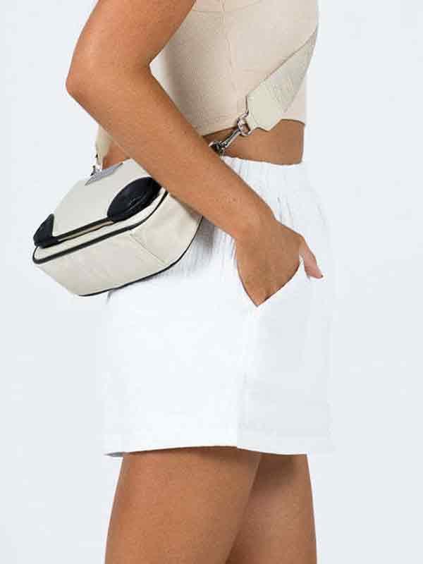 Casual Solid Color Shorts Product Image