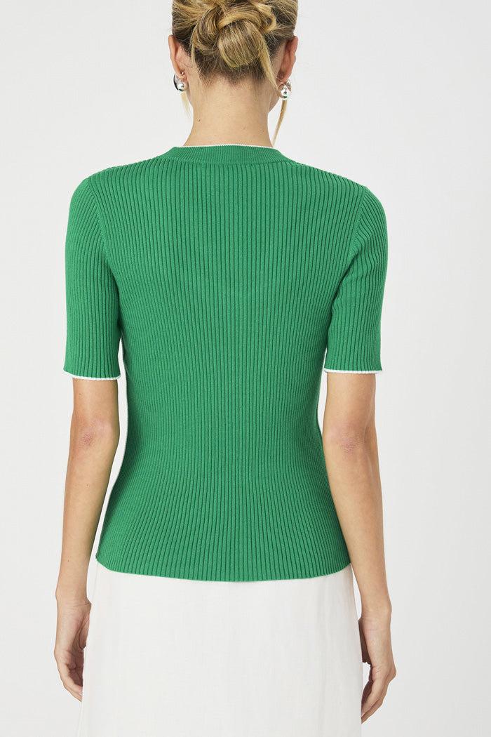 Mozza Short Sleeve Sweater Product Image