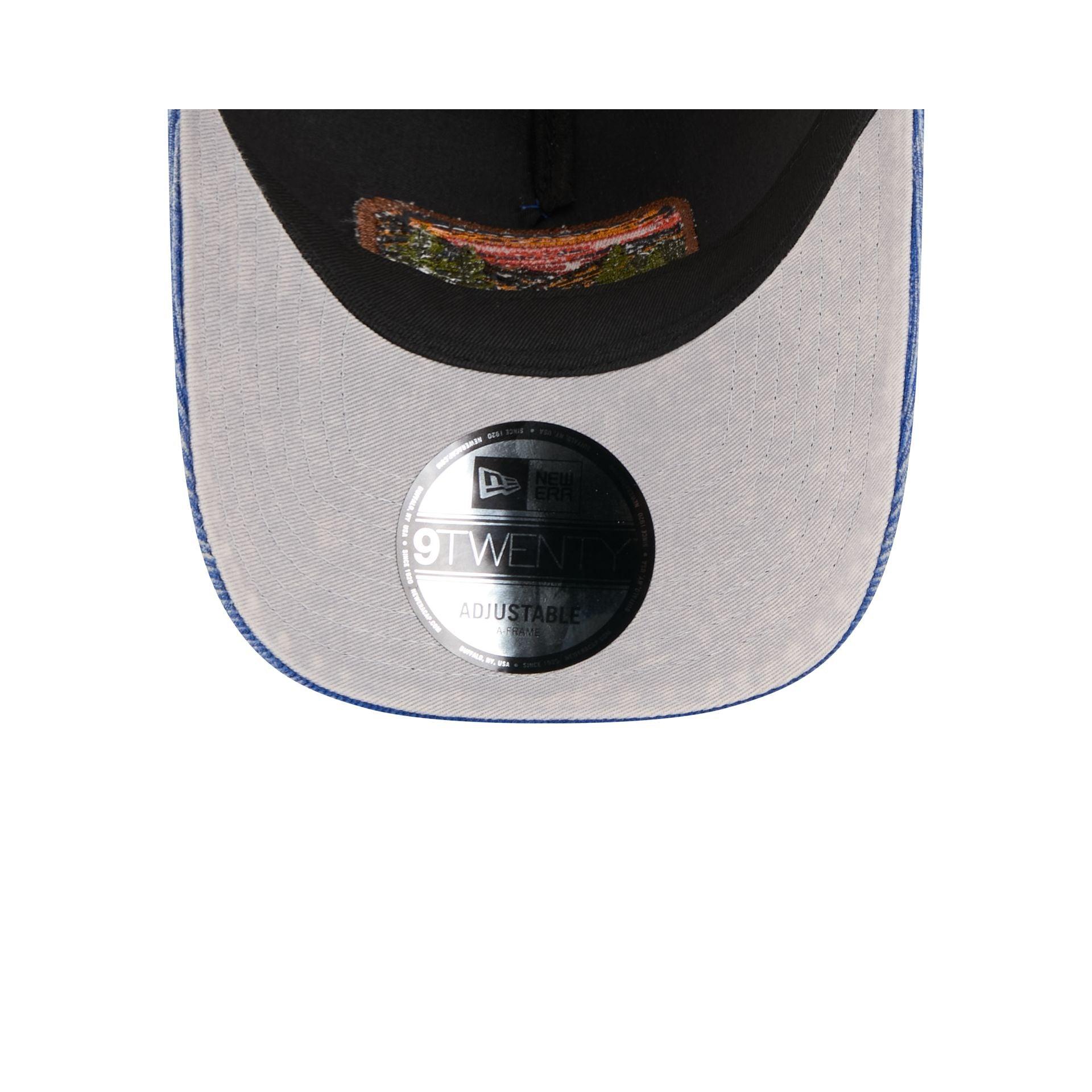 Houston Texans Vintage Landscape 9TWENTY A-Frame Trucker Hat Male Product Image