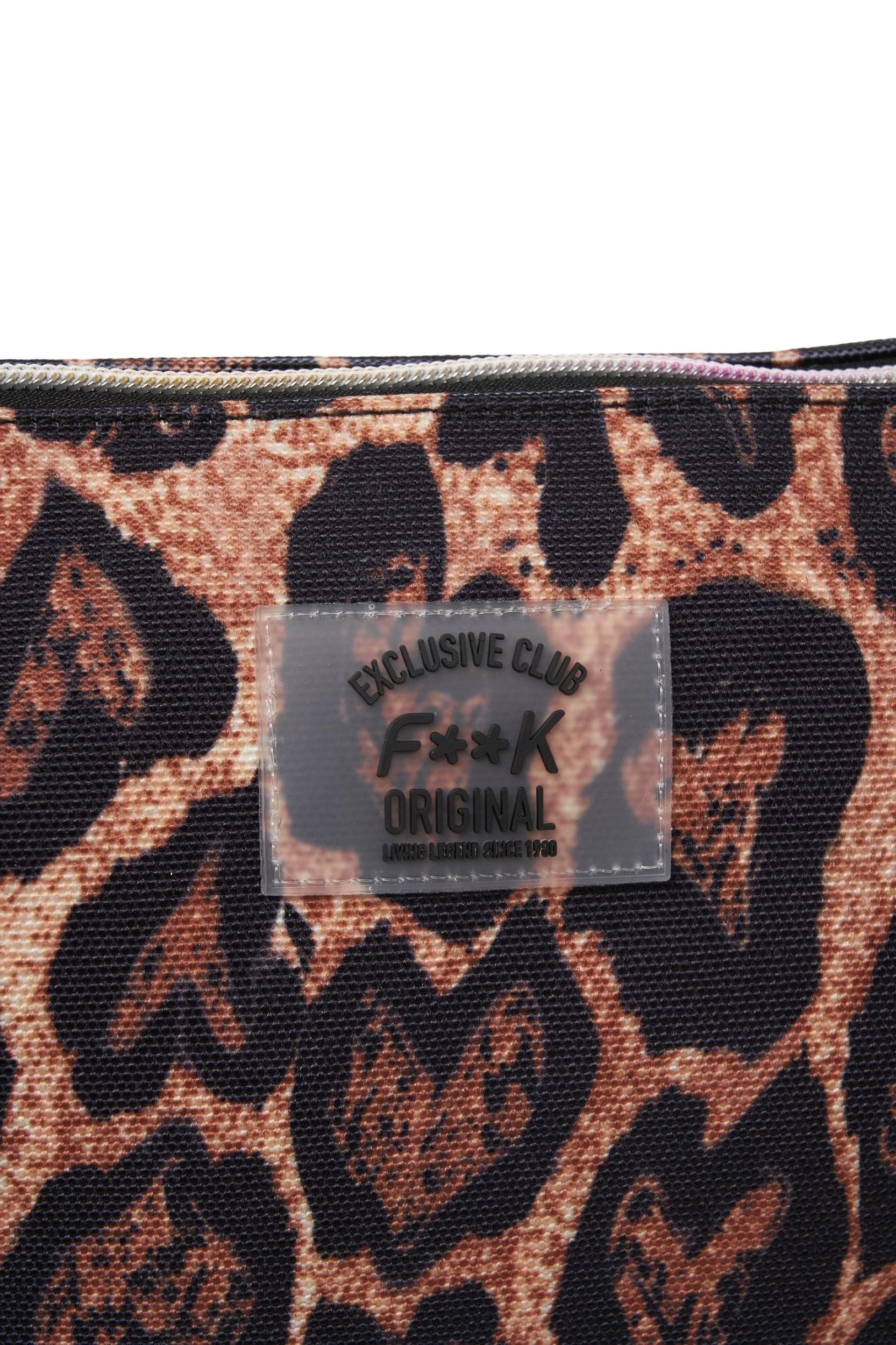 Animal print maxi clutch bag Product Image