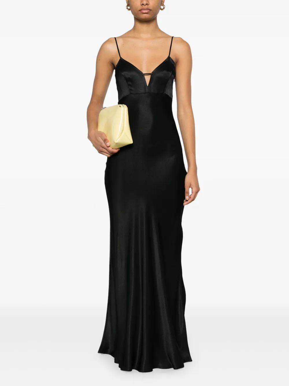 satin maxi dress Product Image