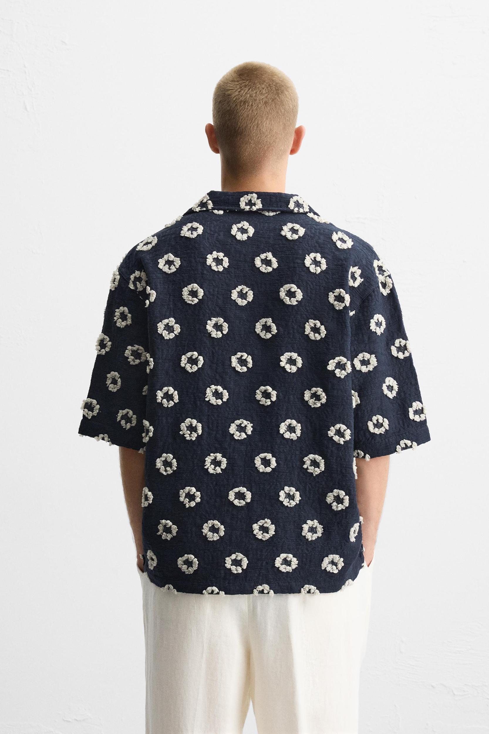 TEXTURED JACQUARD SHIRT Product Image