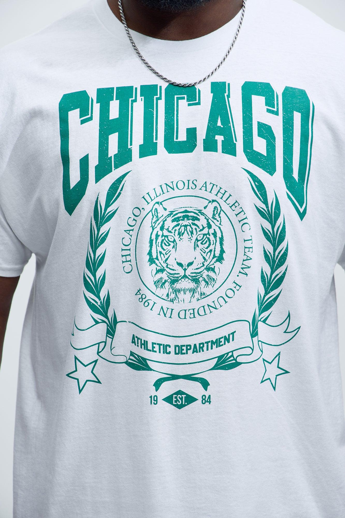 Chicago Athletics Dept. Short Sleeve Tee - White Product Image