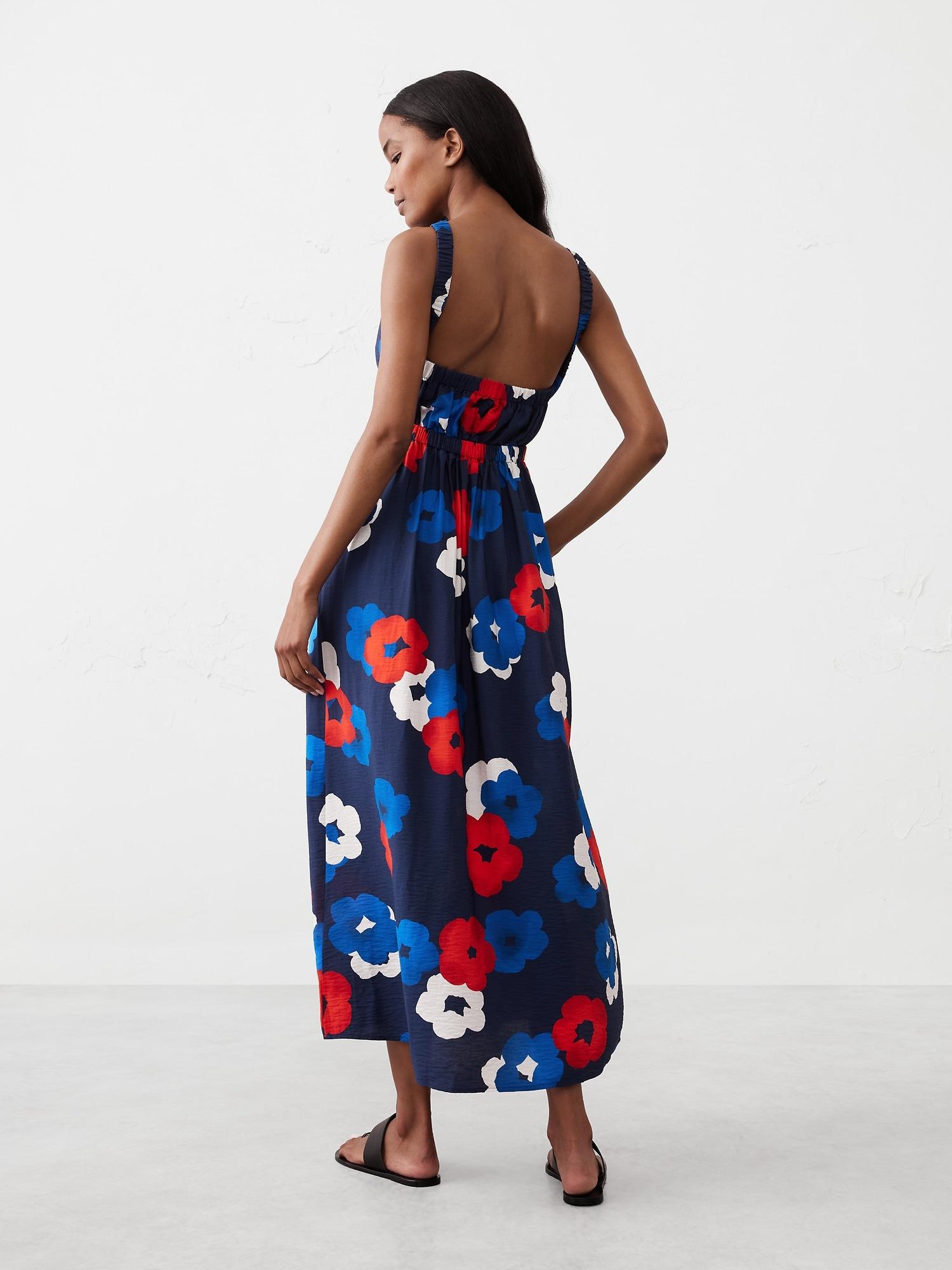 Halter-Neck Midi Dress Product Image