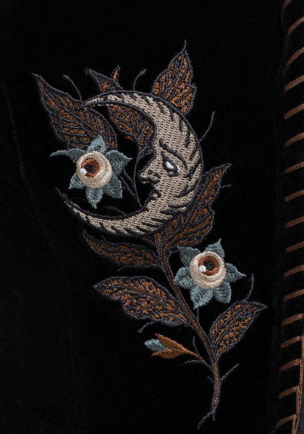 Eria Celestial Embroidered Waistcoat Corset Product Image