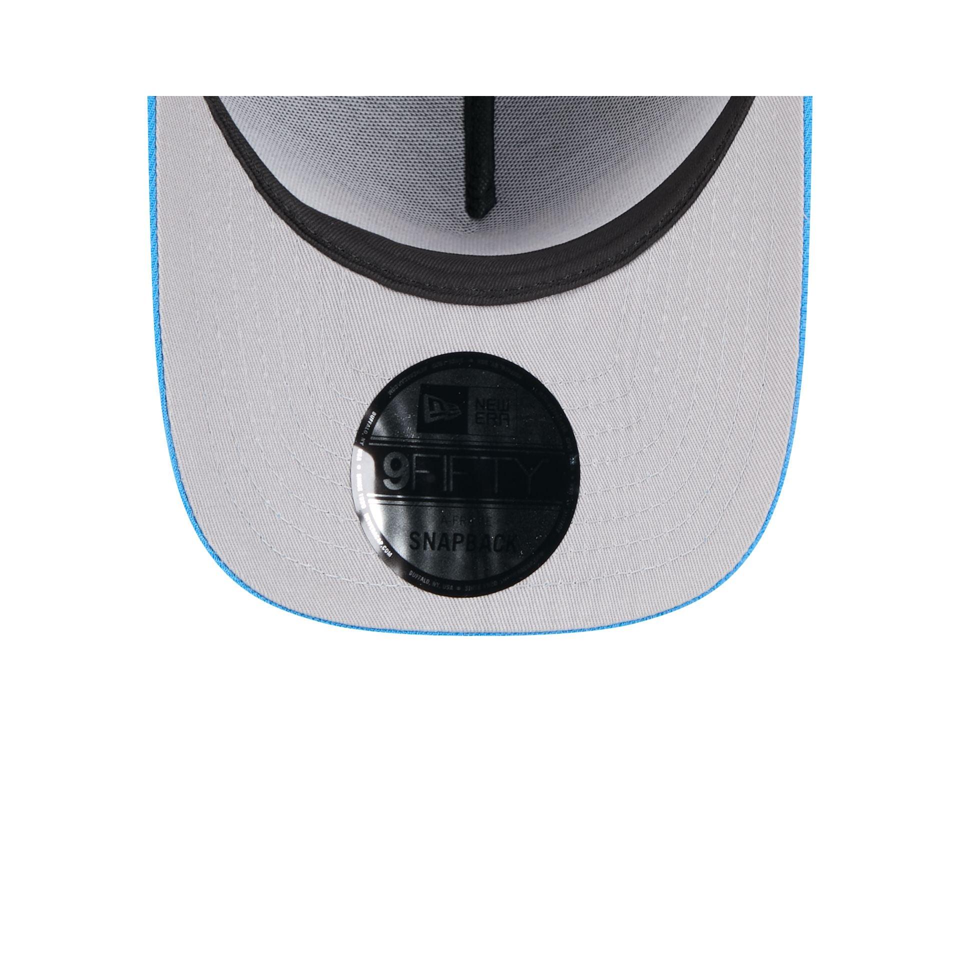 Los Angeles Chargers 2025 Draft 9FIFTY A-Frame Snapback Hat Male Product Image