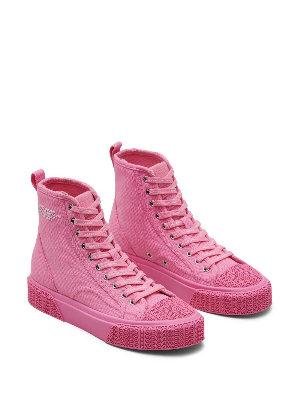 canvas high-top sneakers Product Image