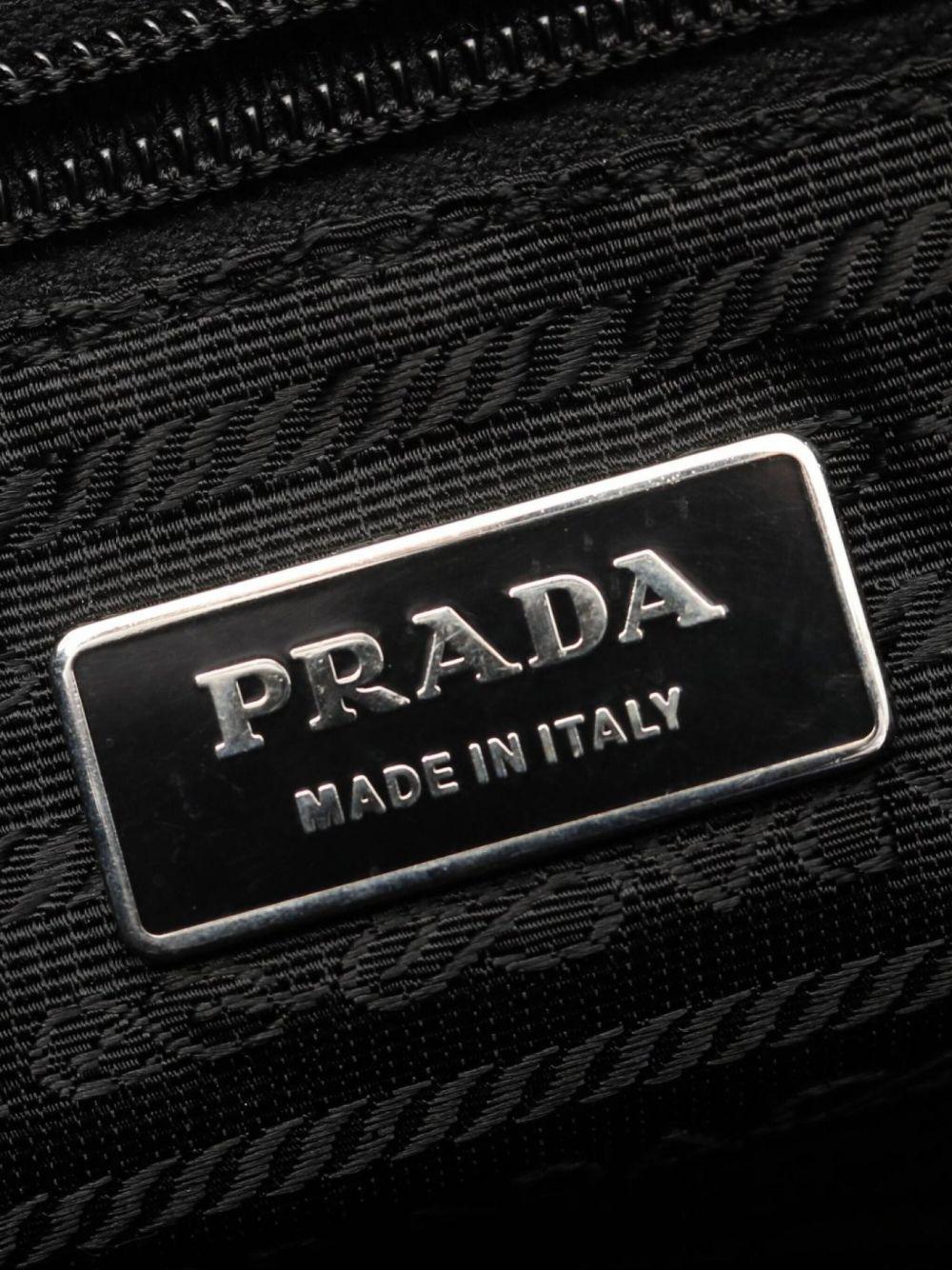 2000s triangle logo shoulder bag Product Image