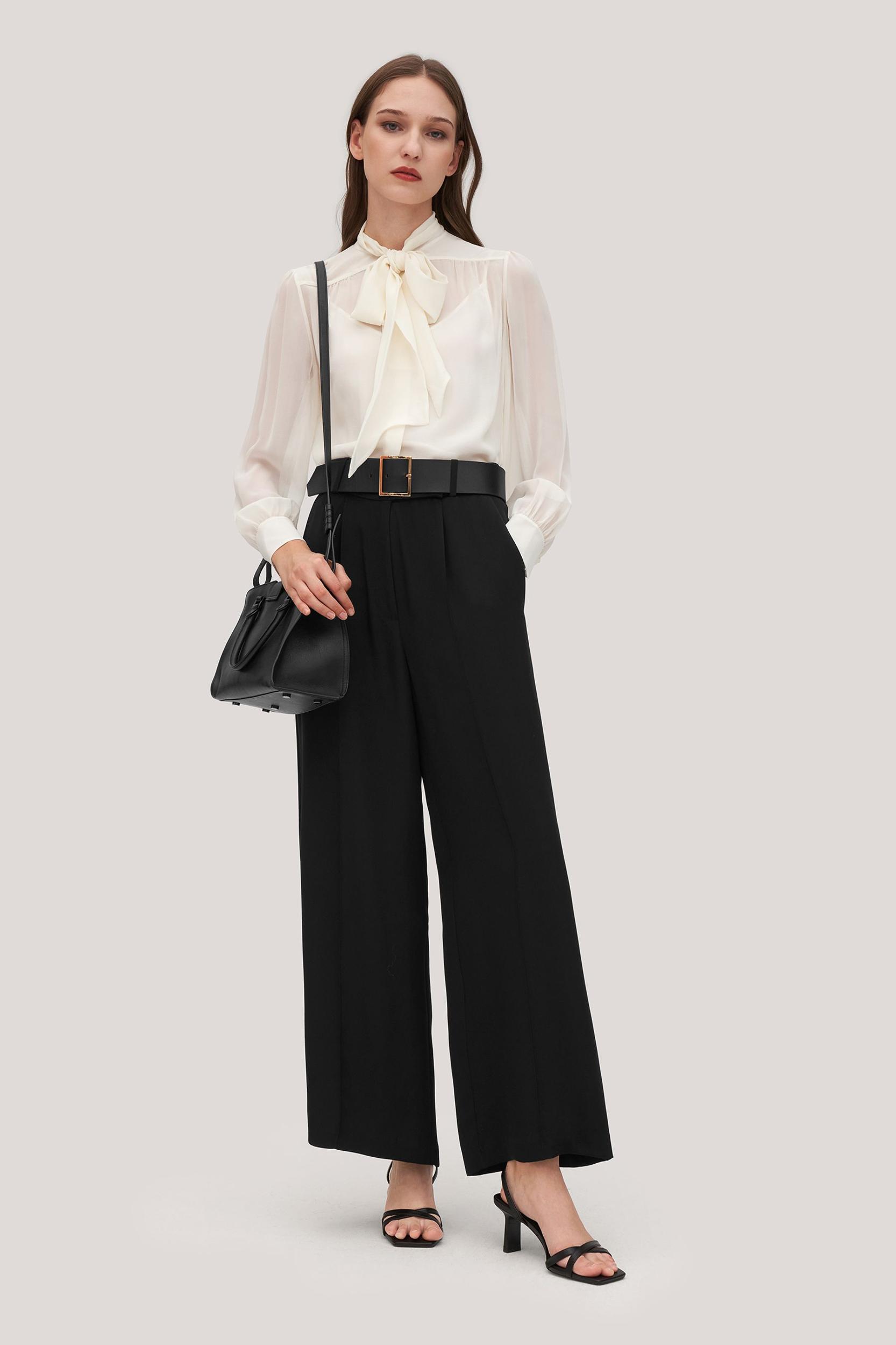 Heavy Crepe Silk Iris Pant Product Image