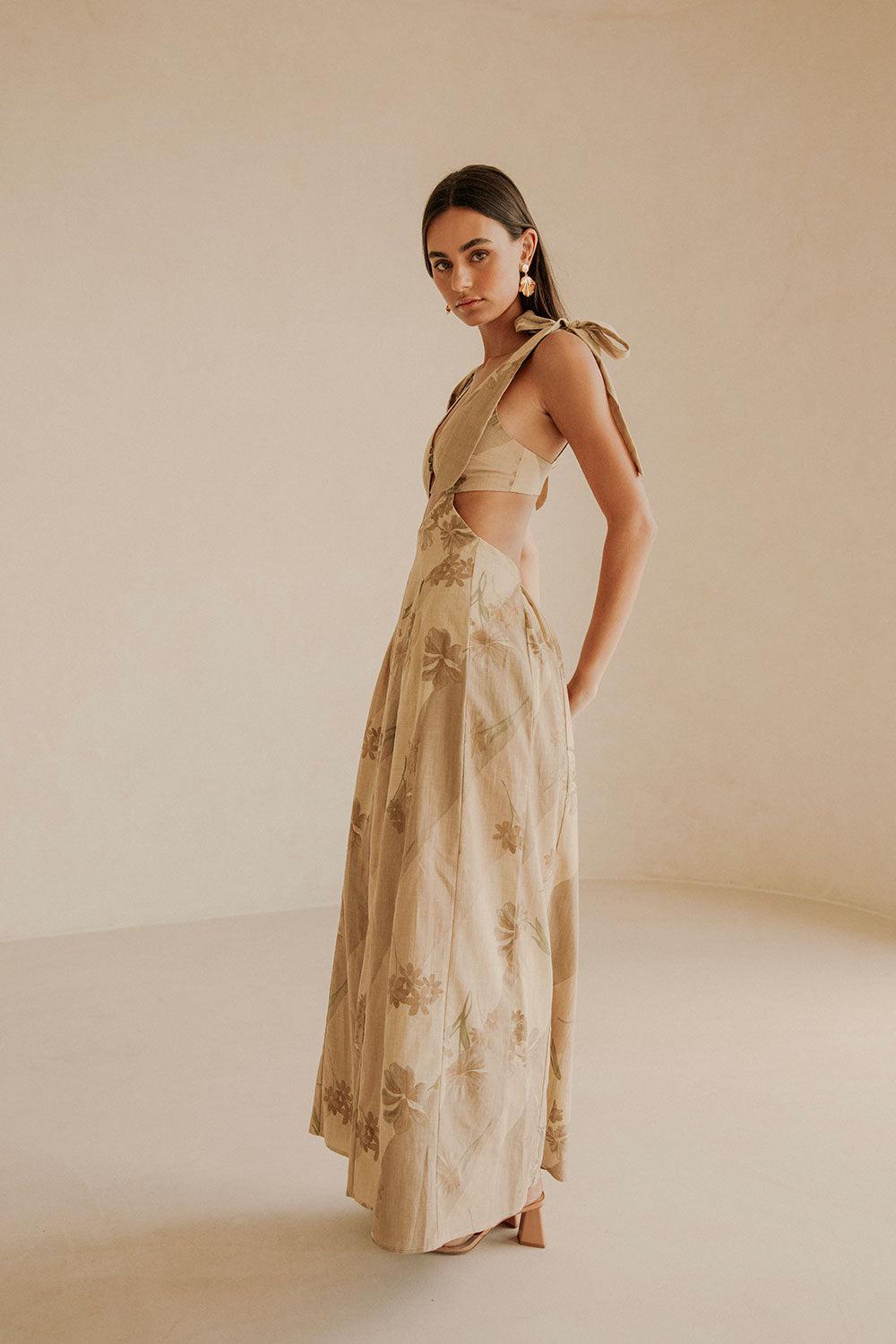 Maivie Dress - Tawny Bloom Product Image