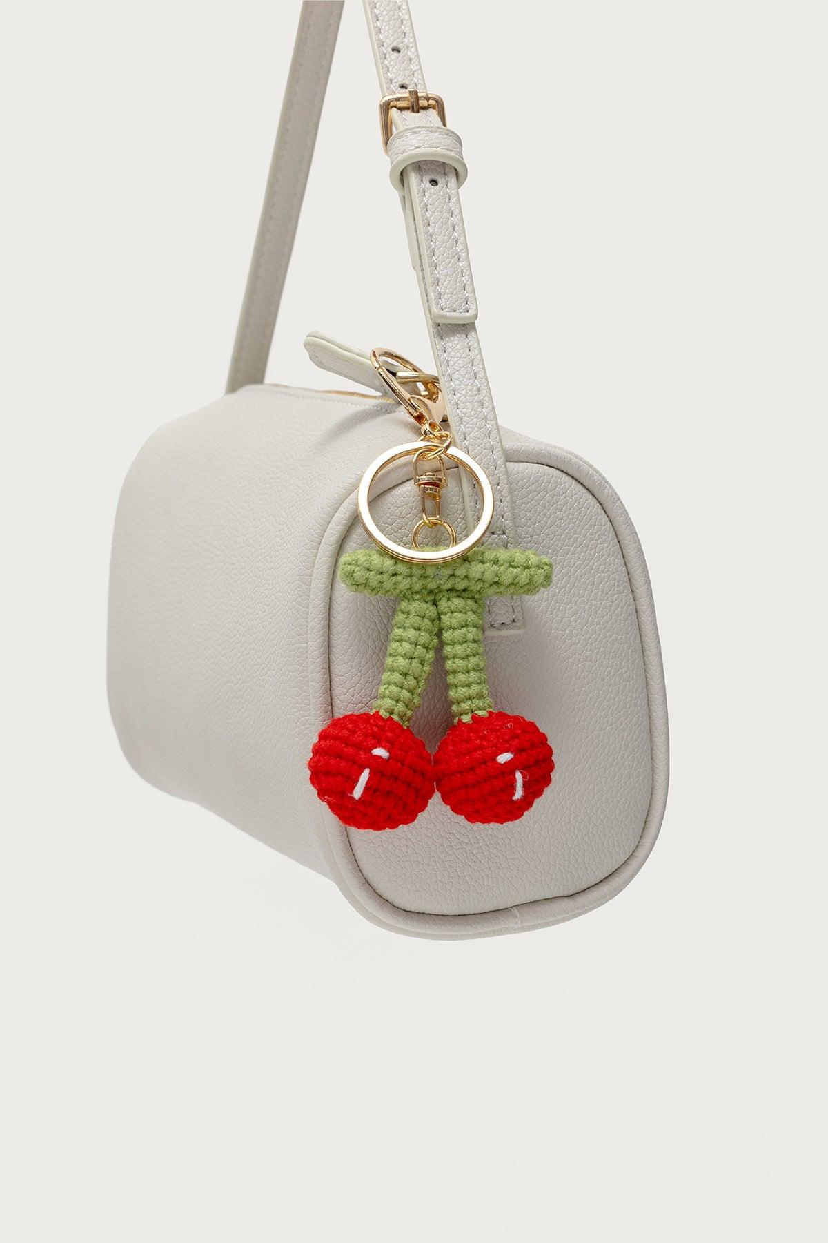My Cherry Crochet Keychain Product Image