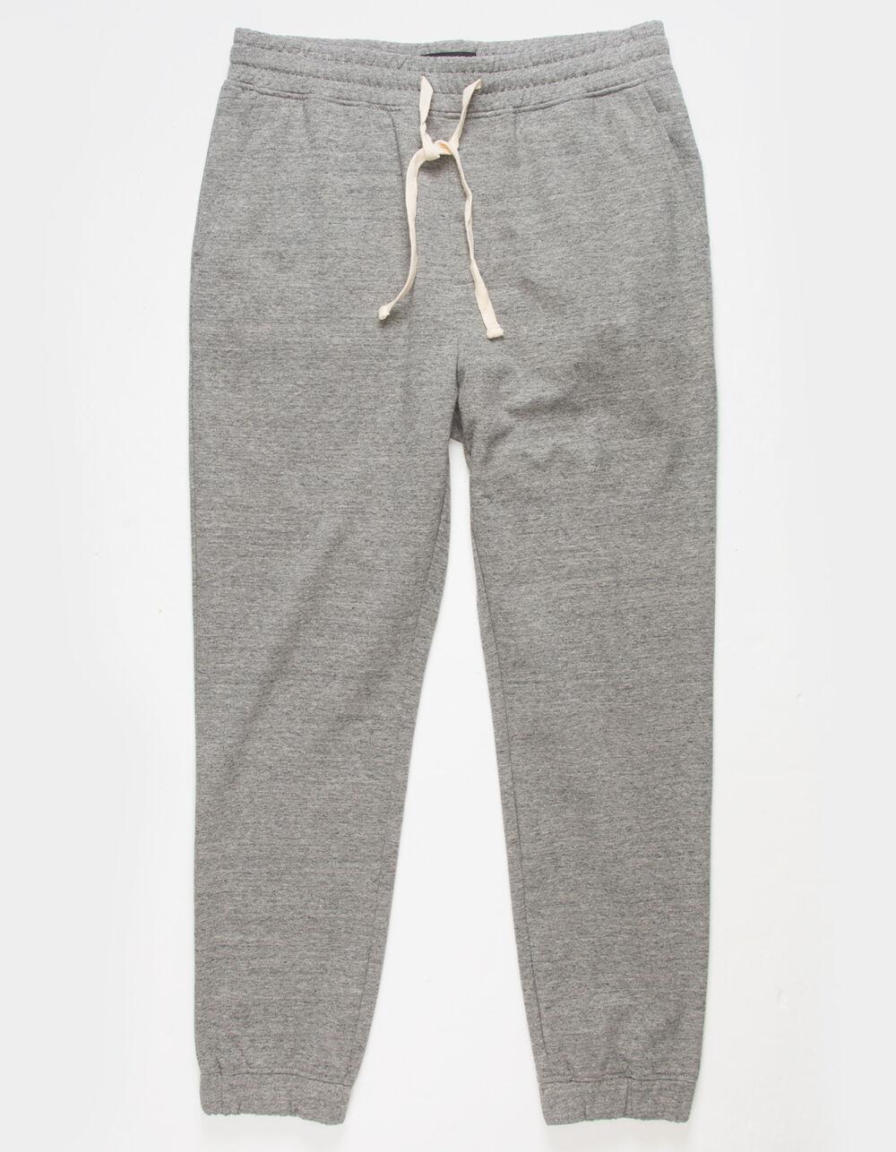 RSQ Mens Fleece Jogger Sweatpants - HEATHER GRAY Product Image