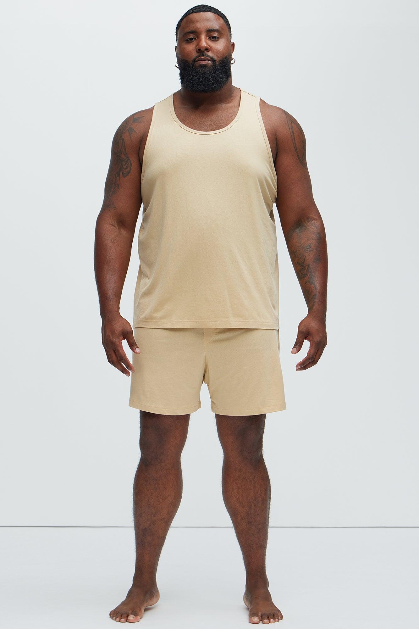 Essential Modal Boxer - Khaki Product Image